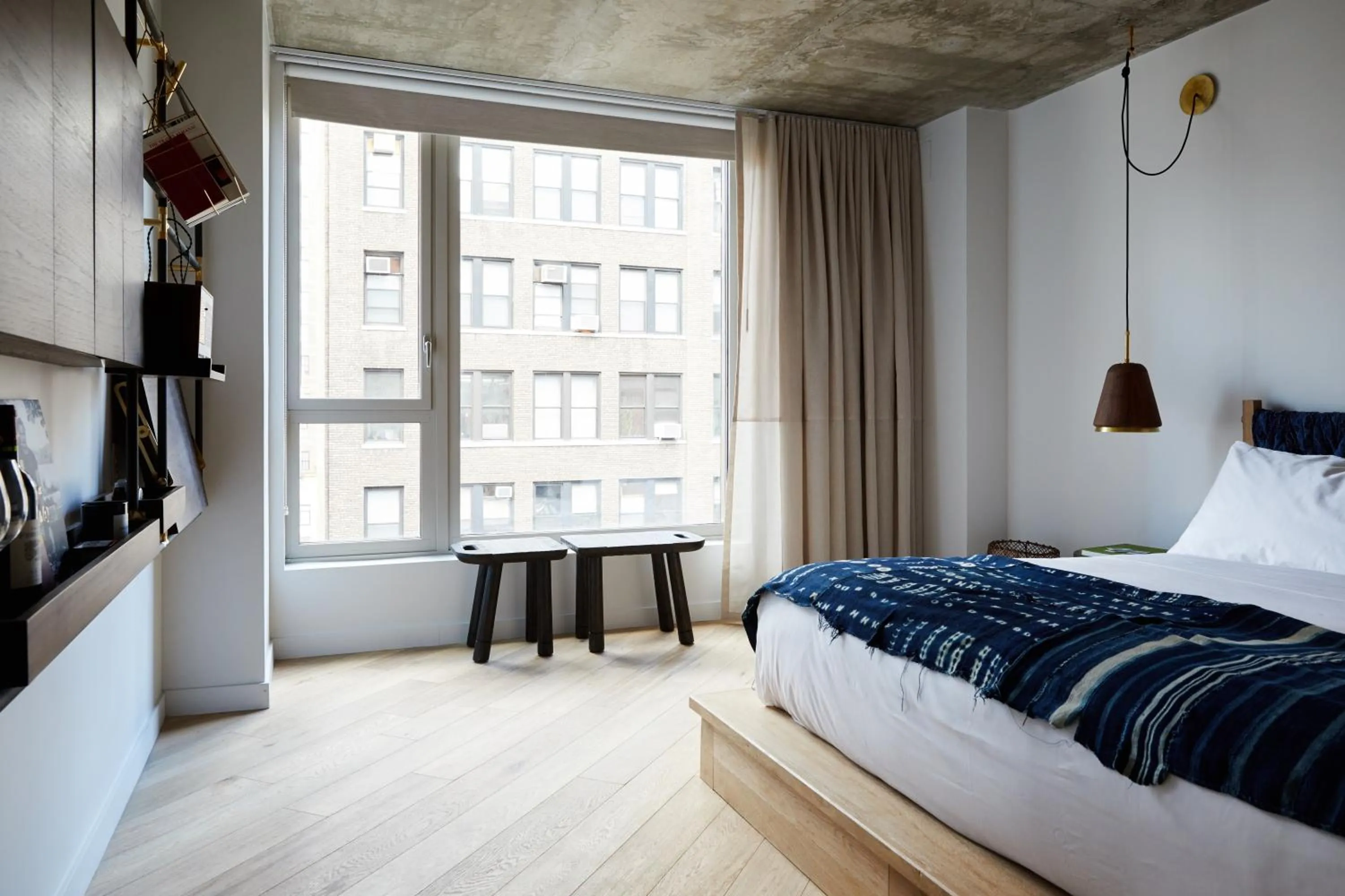 Bedroom, Bed in MADE Hotel