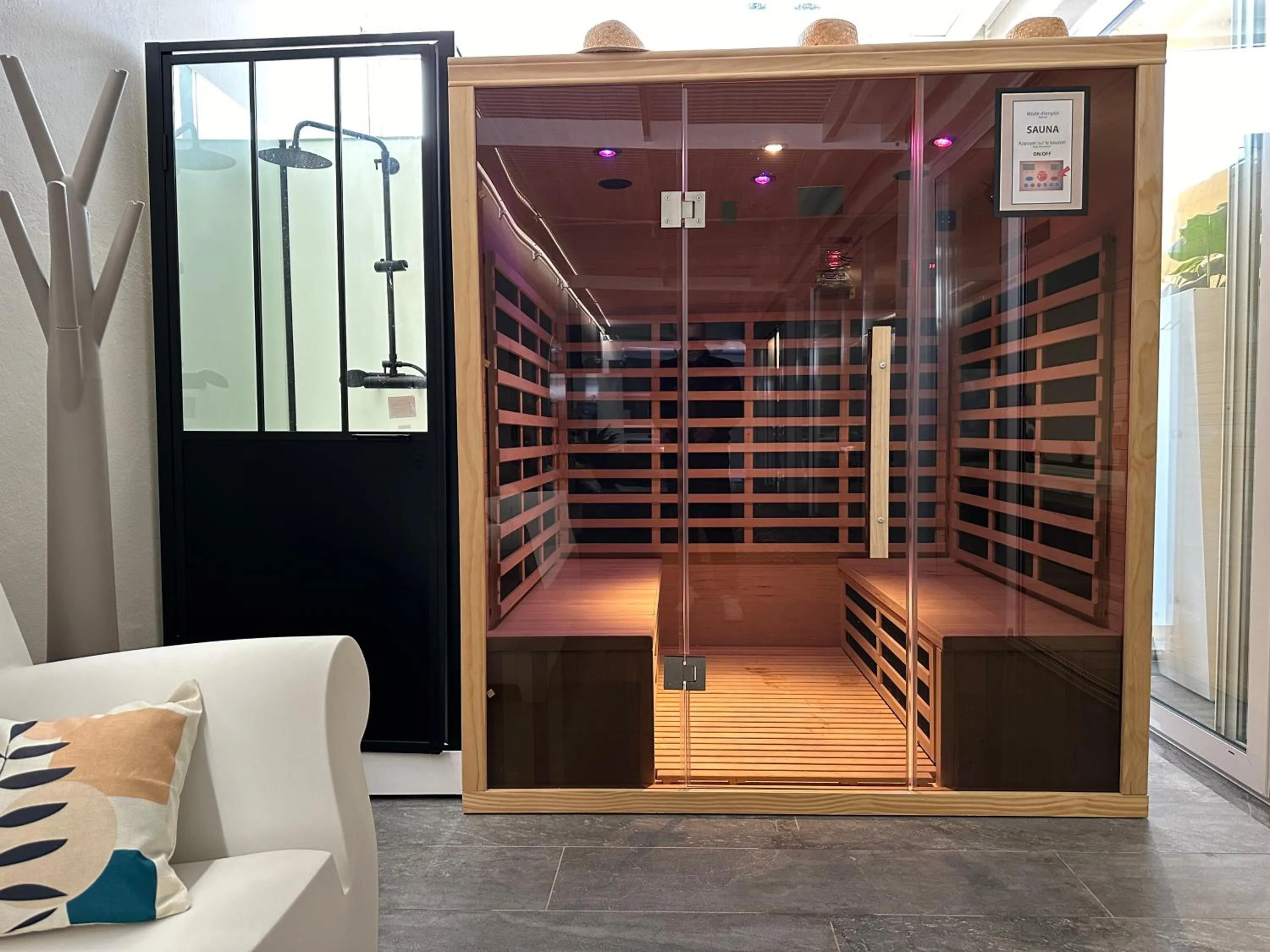 Sauna in Hotel Revellata & Spa