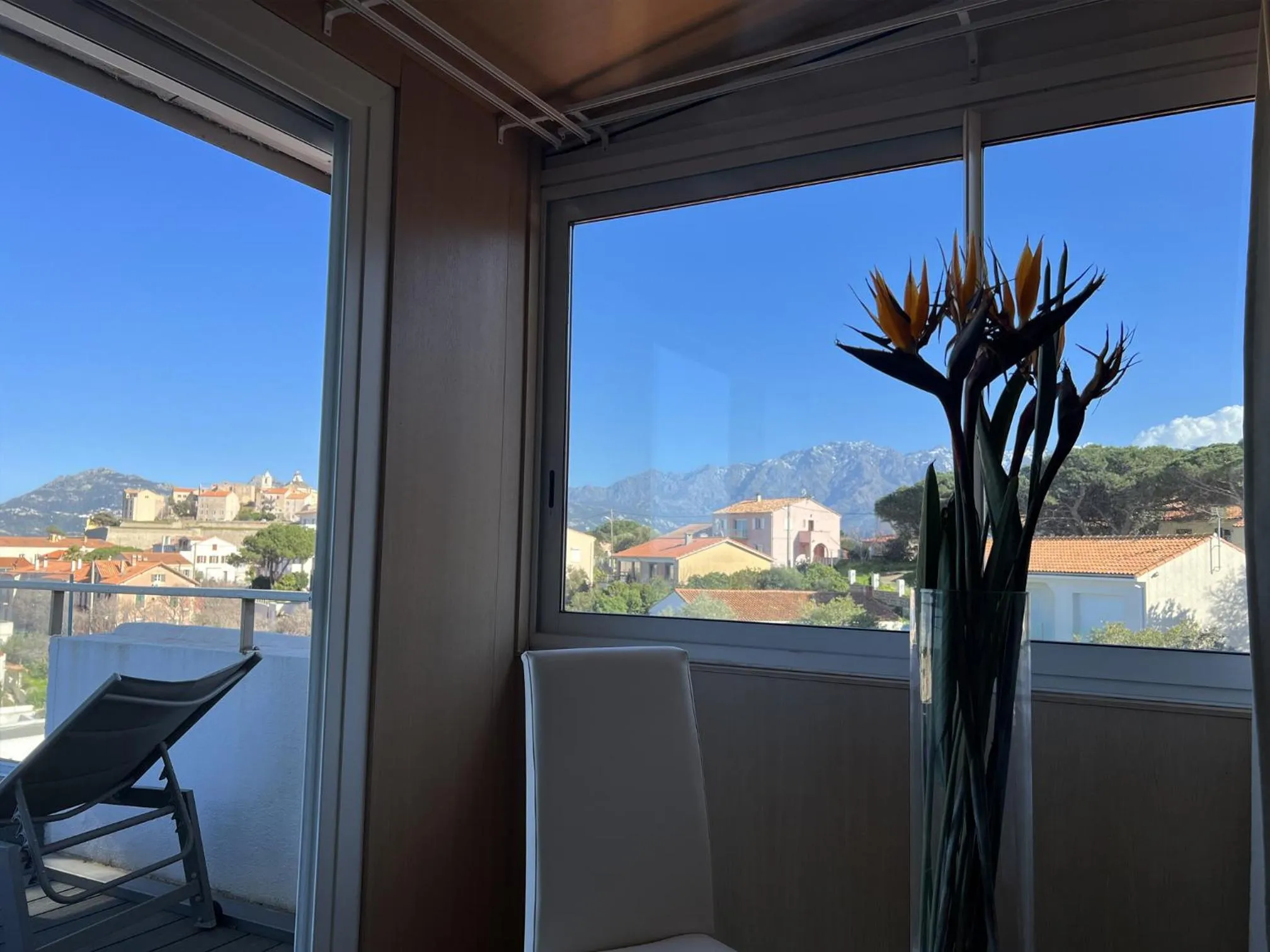 Patio in Hotel Revellata & Spa