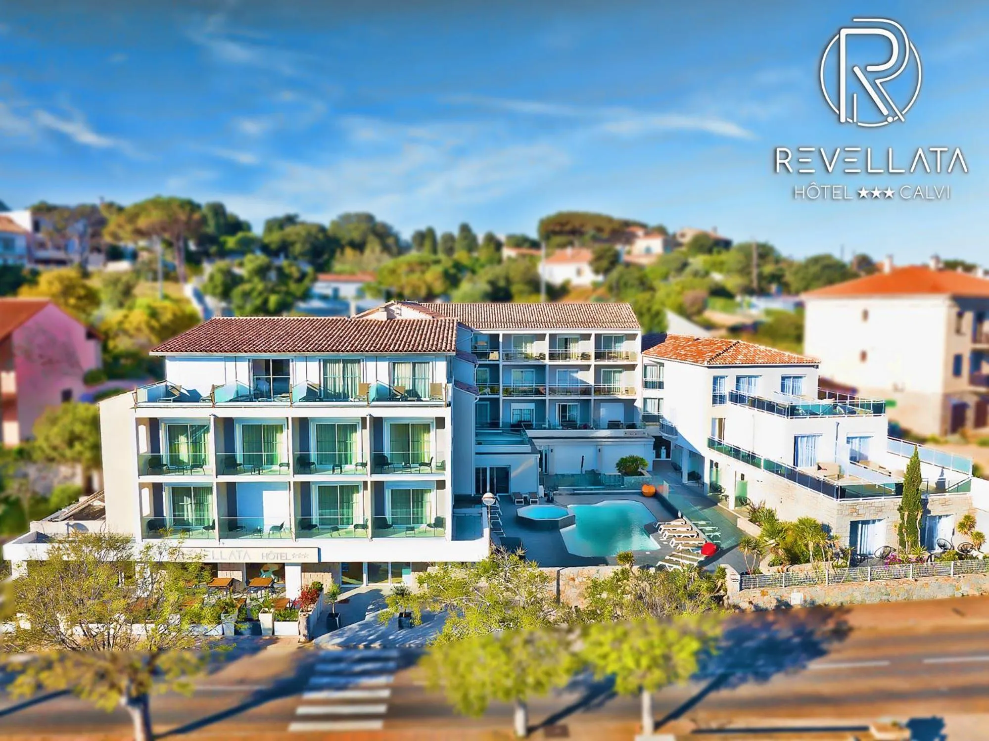 Property building in Hotel Revellata & Spa