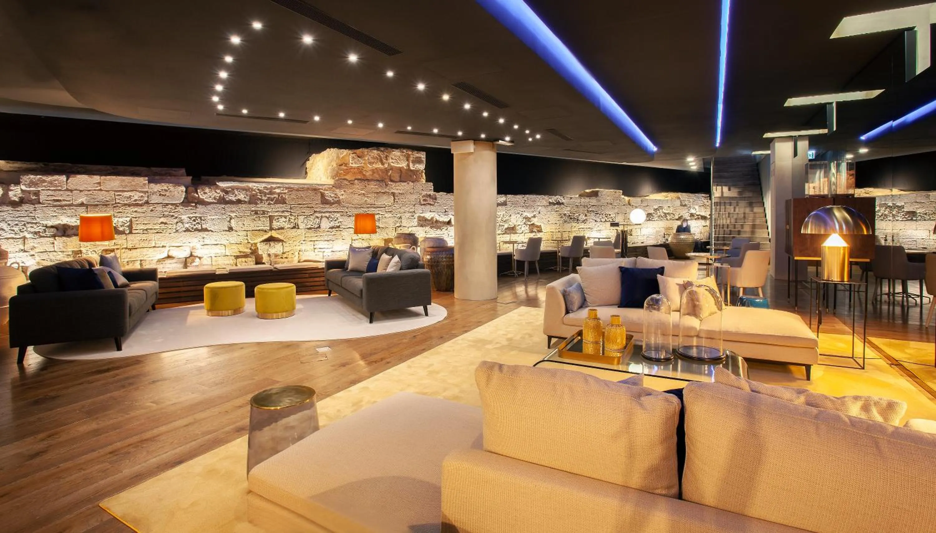 Decorative detail in Corpo Santo Lisbon Historical Hotel