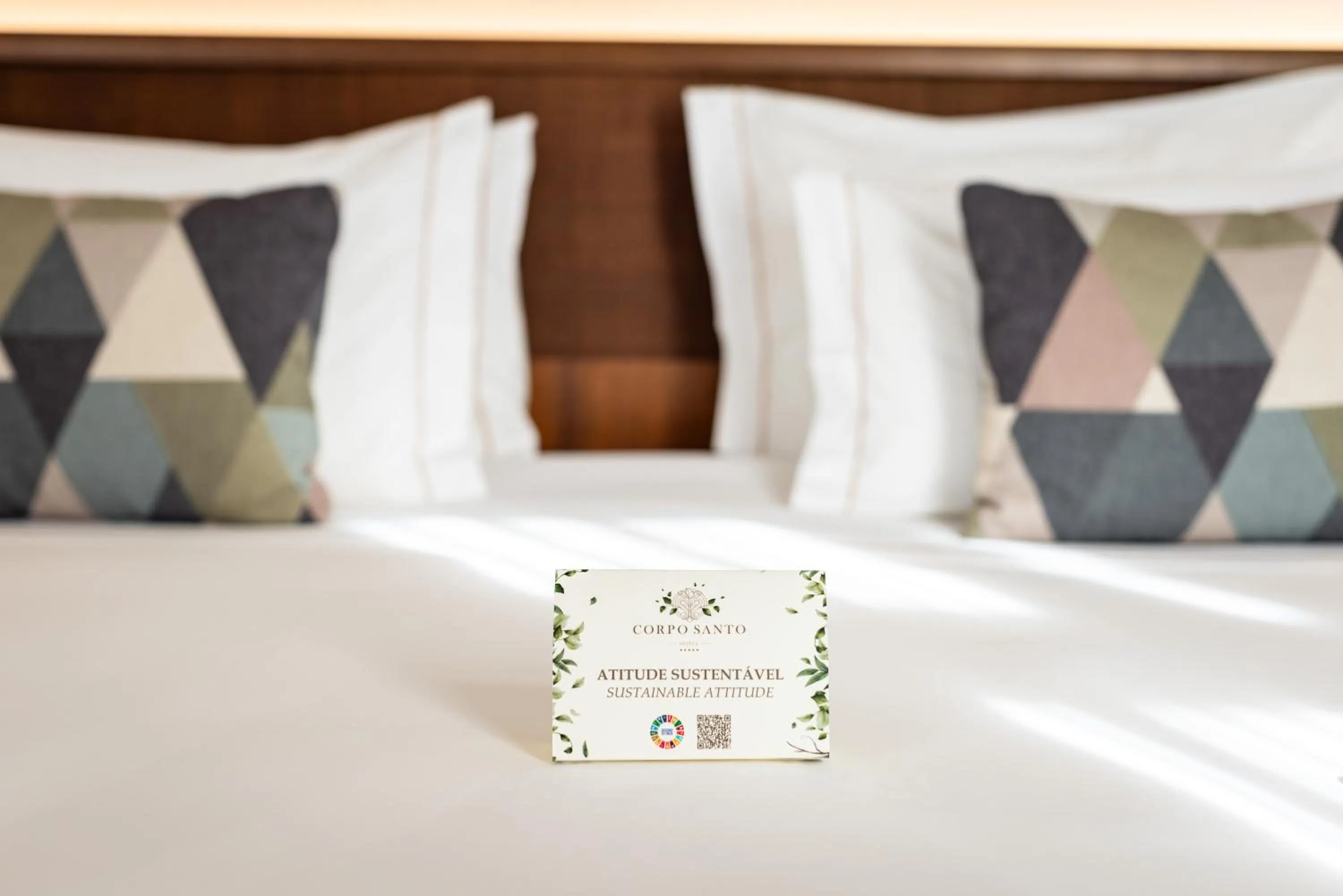 Decorative detail, Bed in Corpo Santo Lisbon Historical Hotel