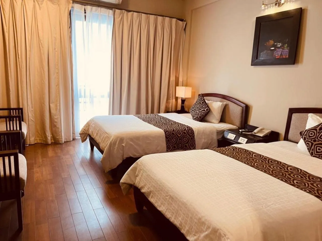 View (from property/room), Bed in Asia Hotel Hue