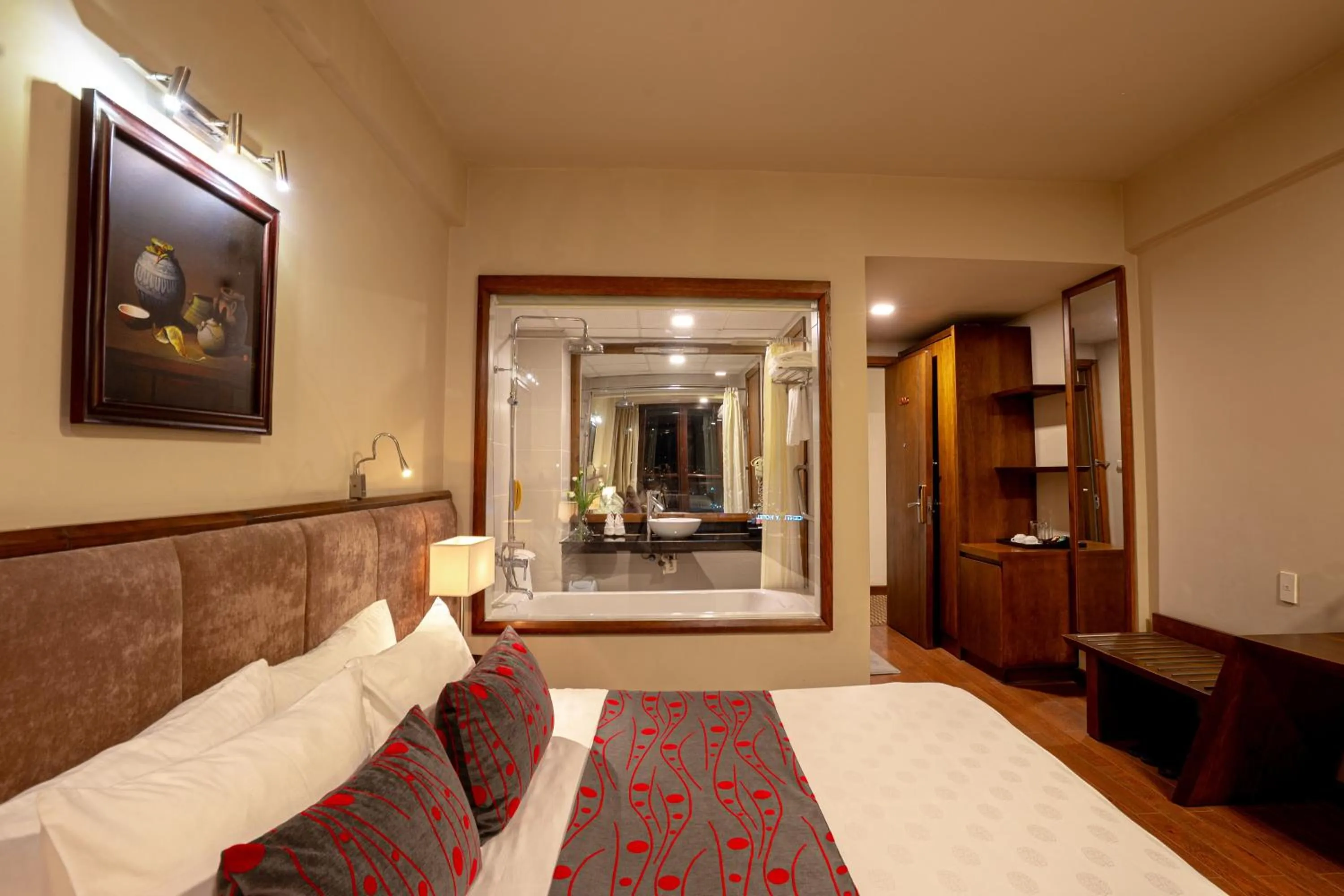 View (from property/room), Bed in Asia Hotel Hue