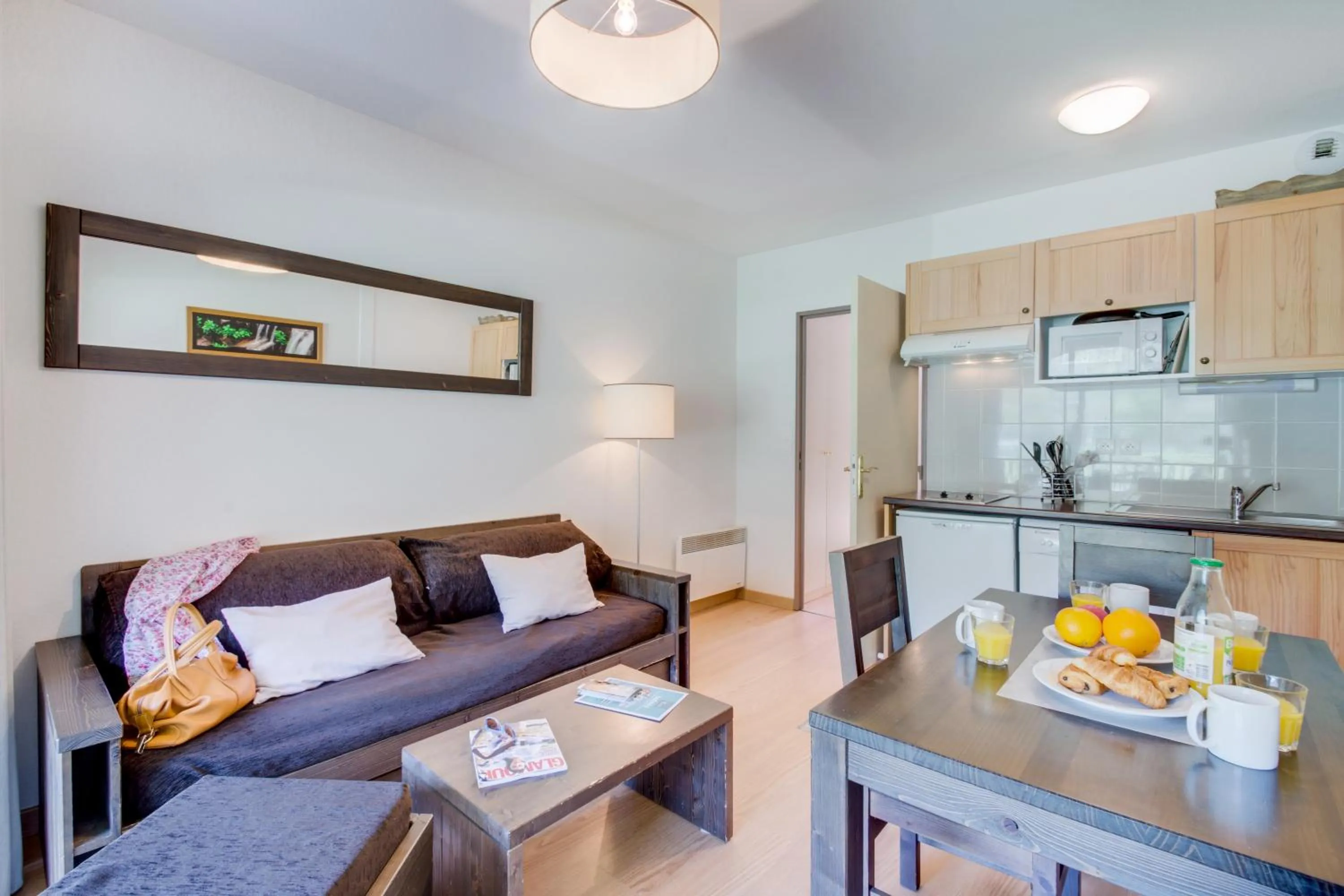 Seating area in Vacancéole - Les Jardins de Balnéa