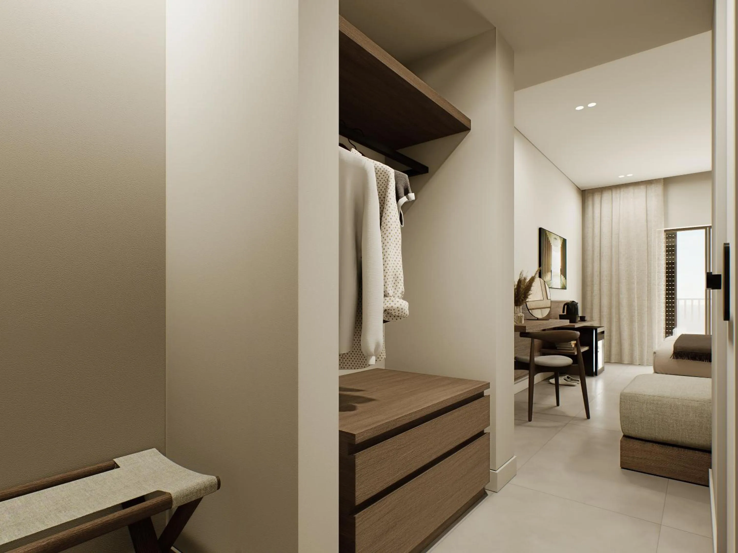 Bed in Diana Palace Hotel Zakynthos