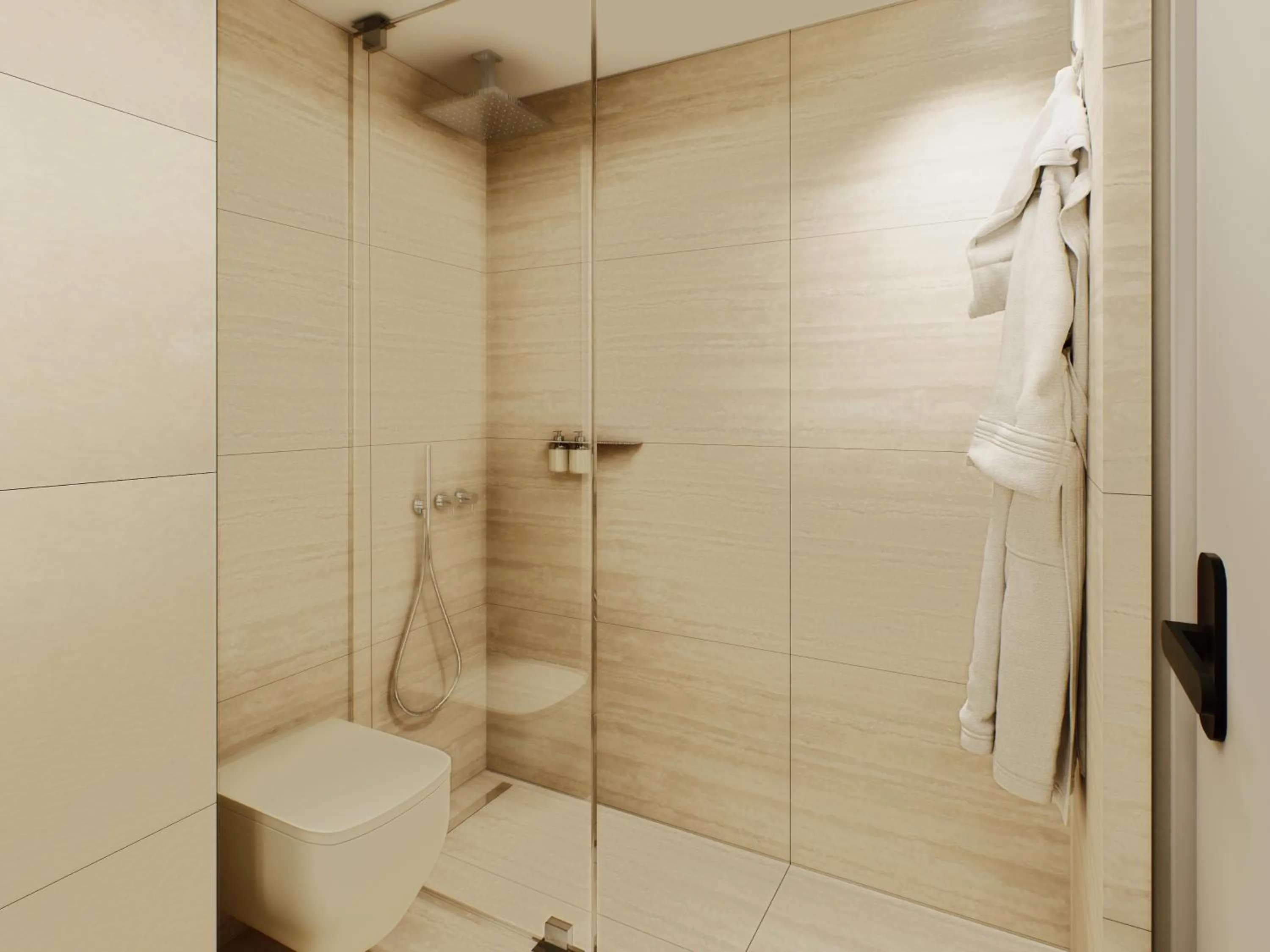 Shower in Diana Palace Hotel Zakynthos