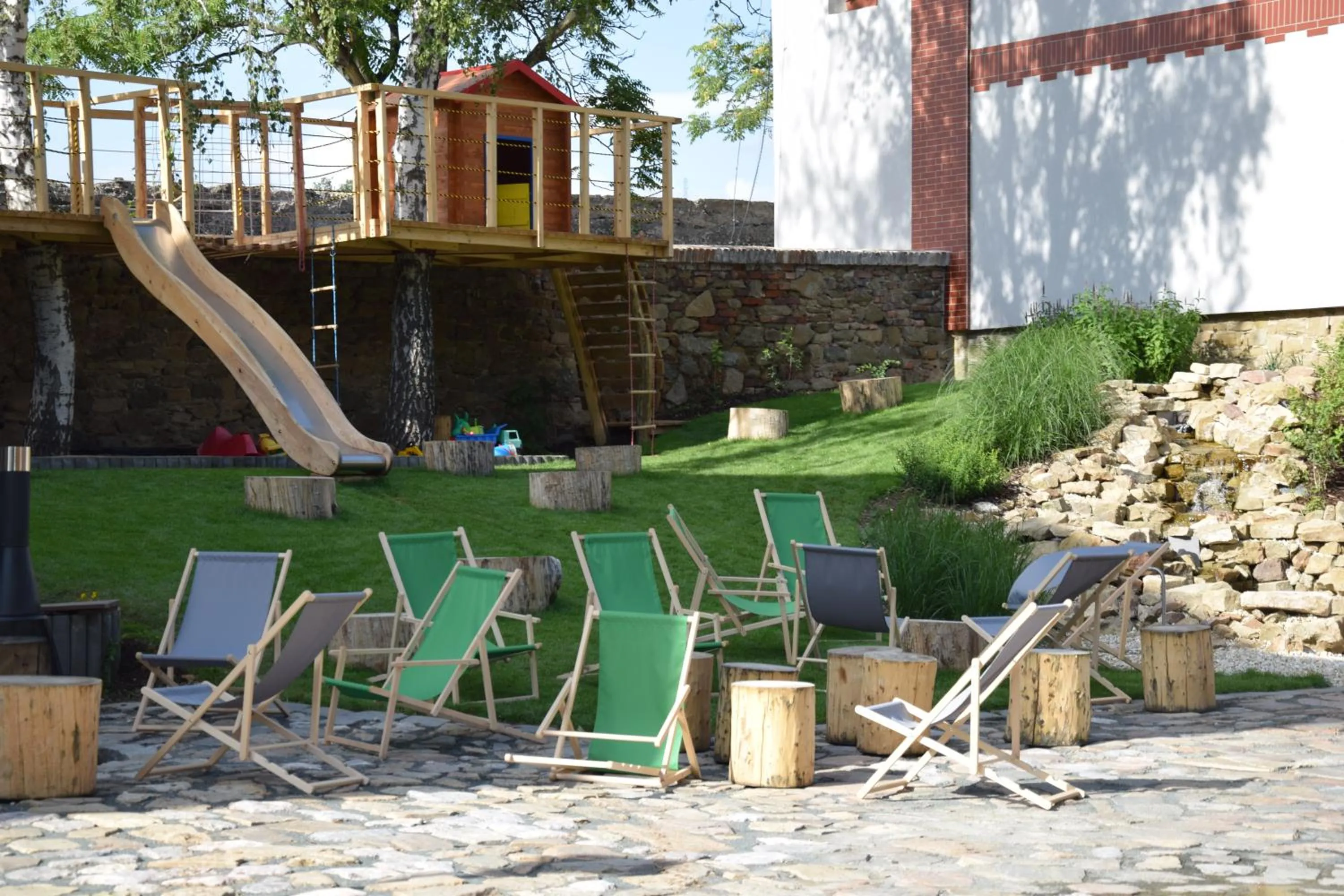 Children play ground in Hotel Rokiten