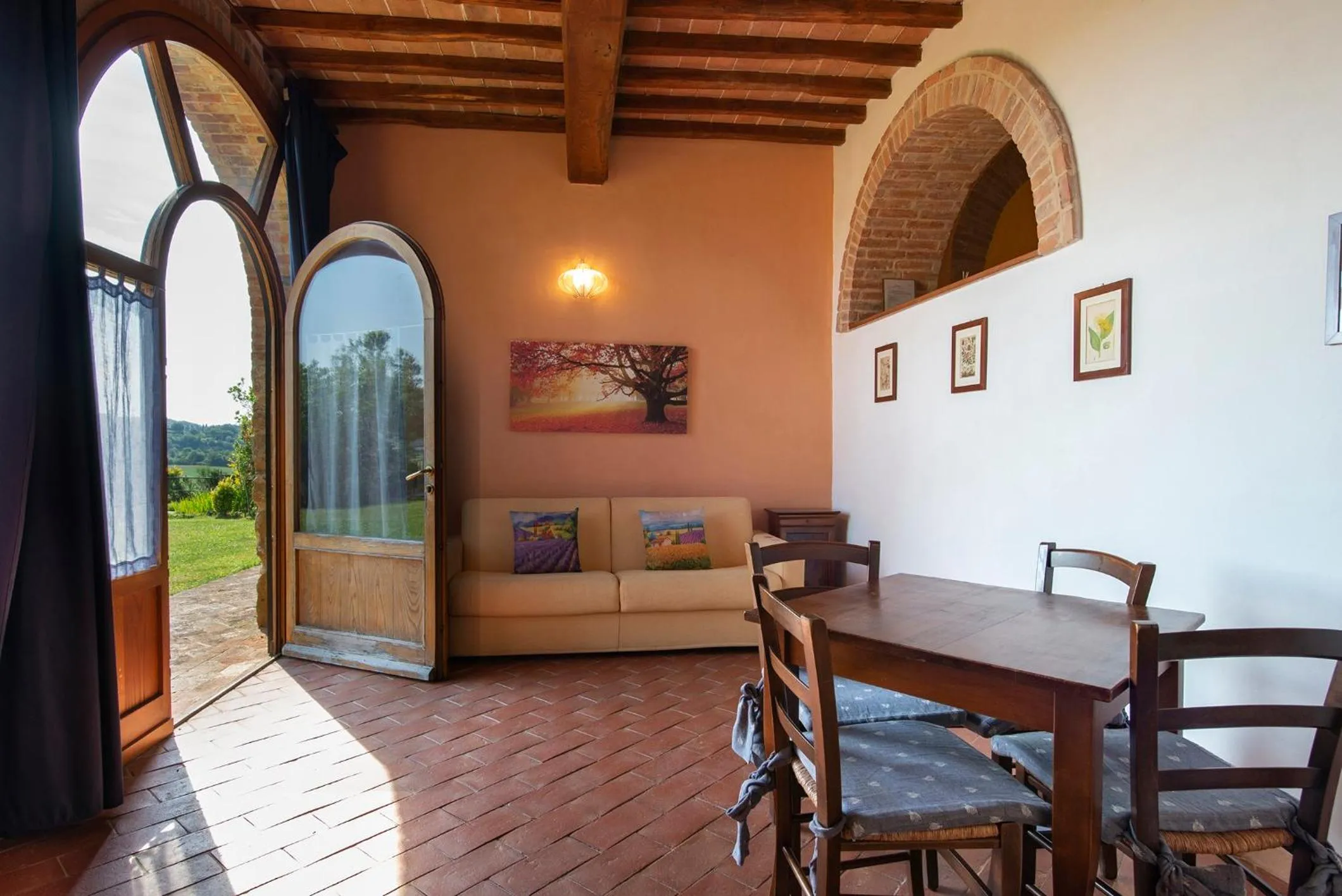 Garden view in Locanda Vesuna Hotel Countryhouse