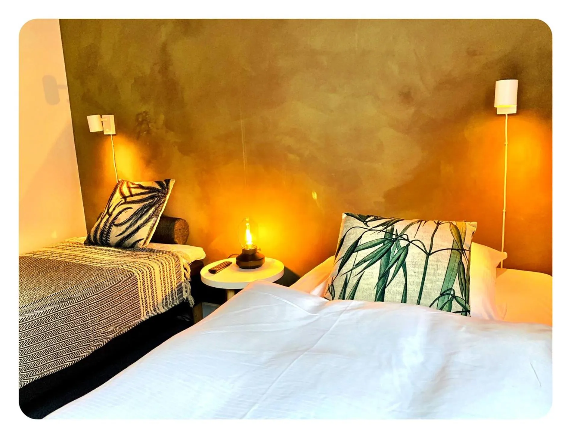 Bed in Hotel Gammel Havn