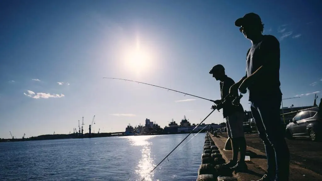 Fishing in Hotel Gammel Havn