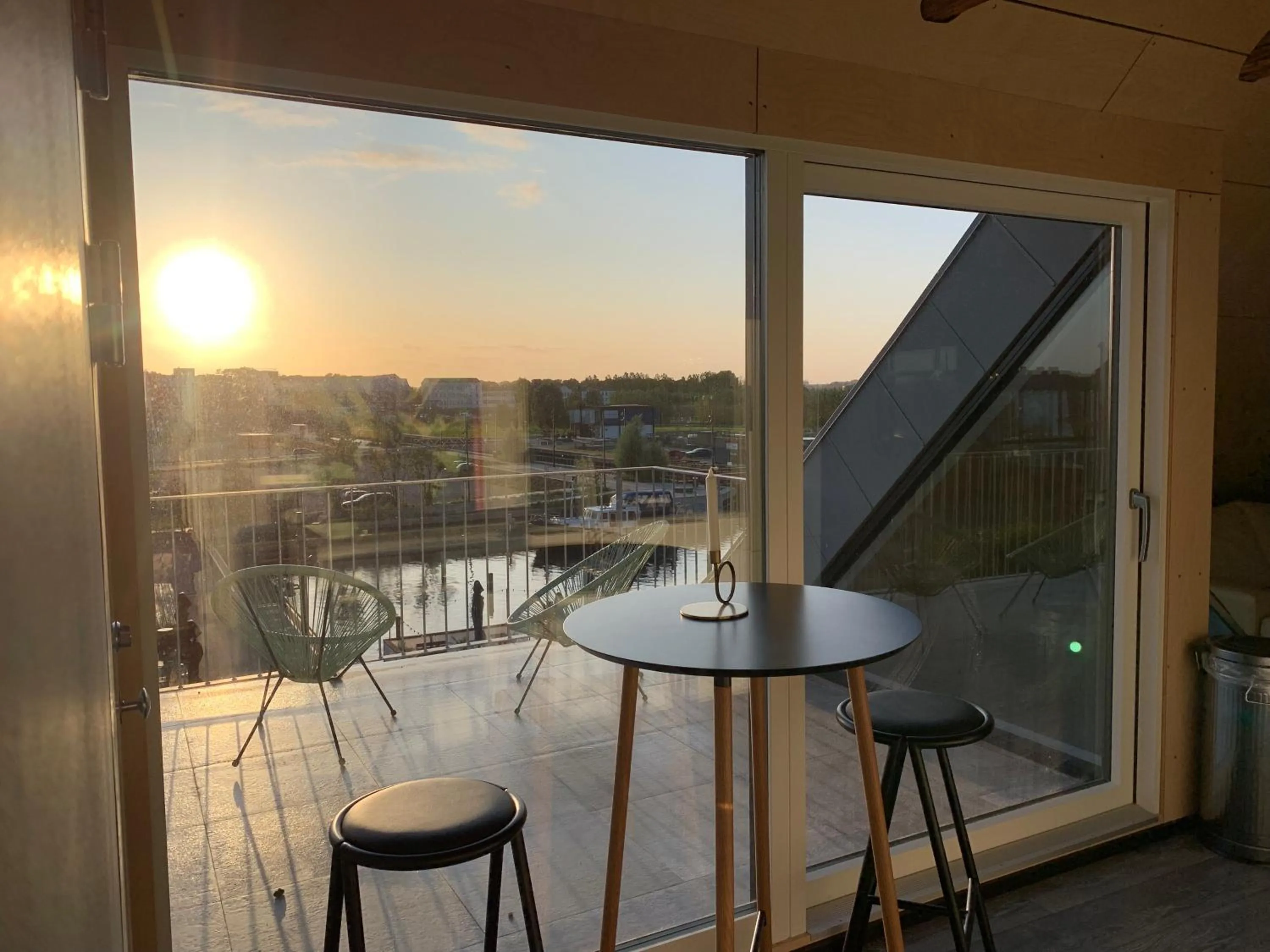 Balcony/Terrace in Hotel Gammel Havn