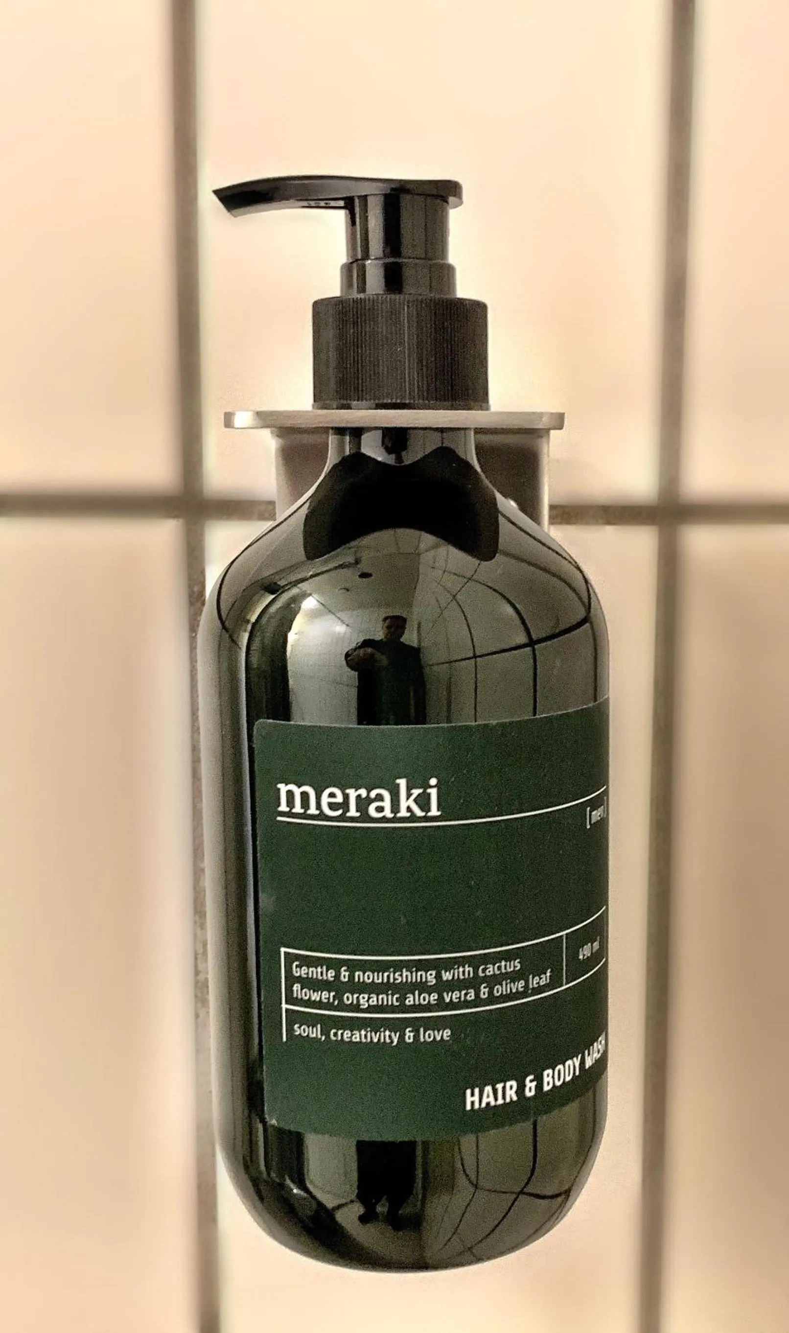 Shower in Hotel Gammel Havn