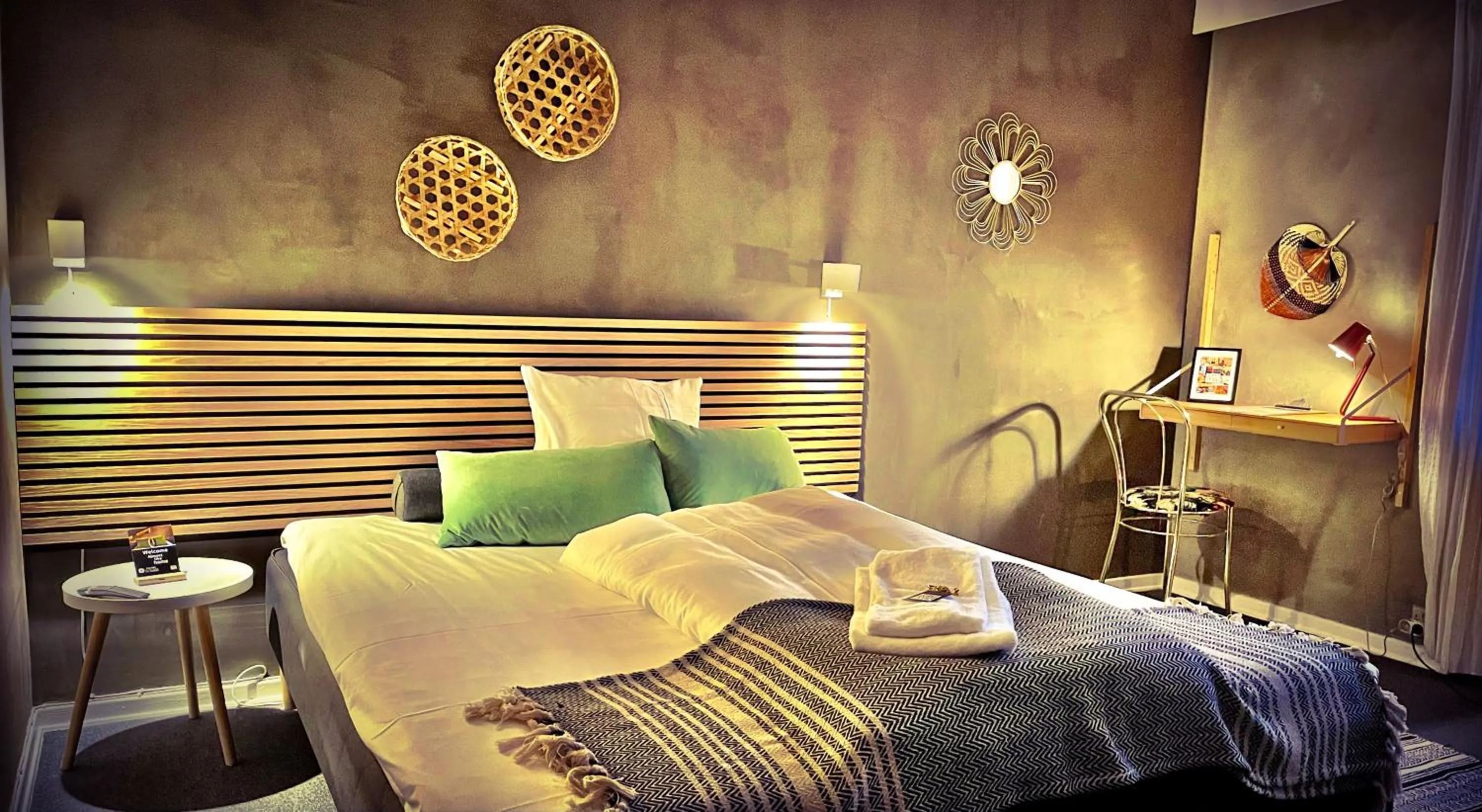 Bed in Hotel Gammel Havn