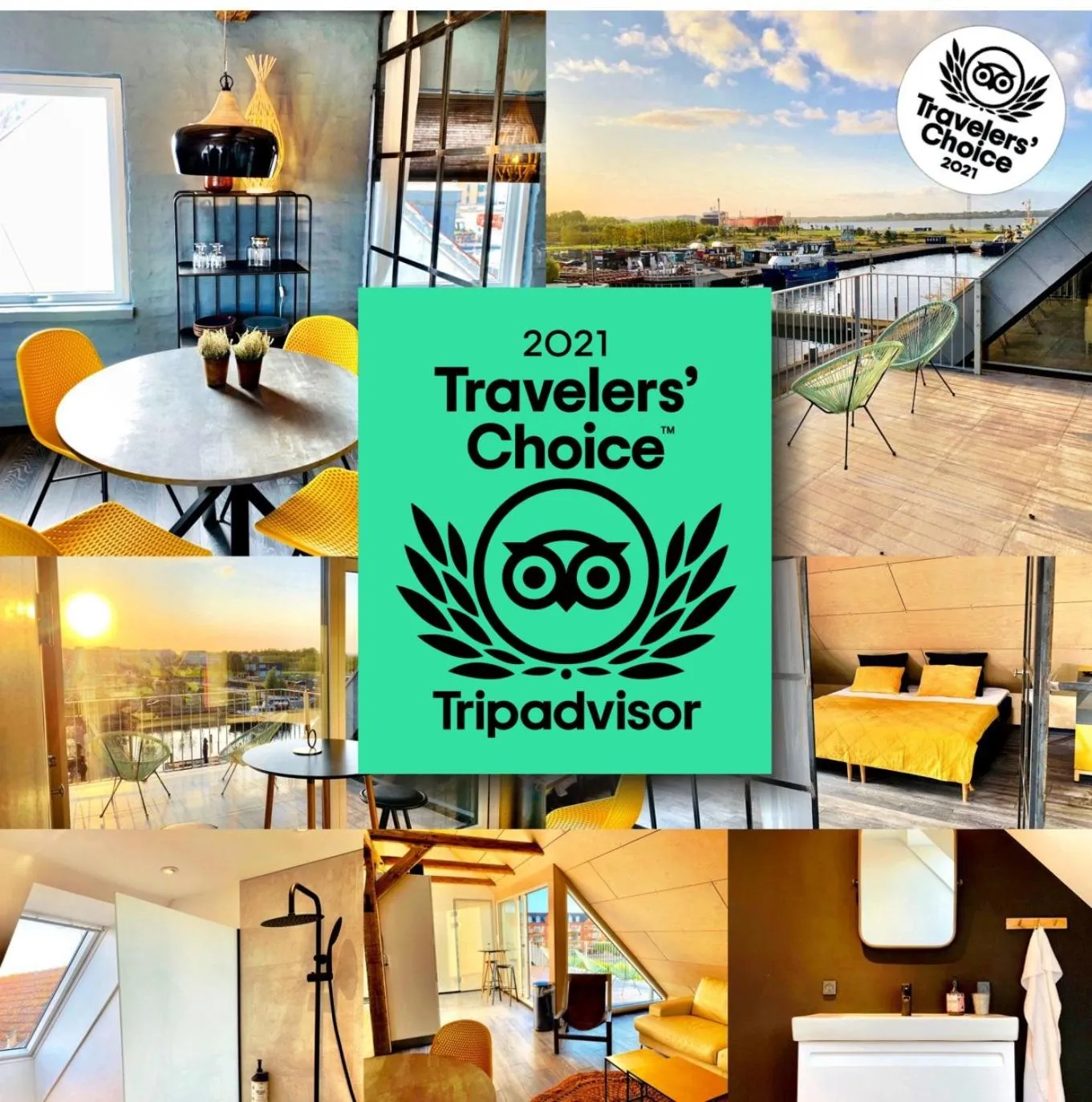 Logo/Certificate/Sign in Hotel Gammel Havn