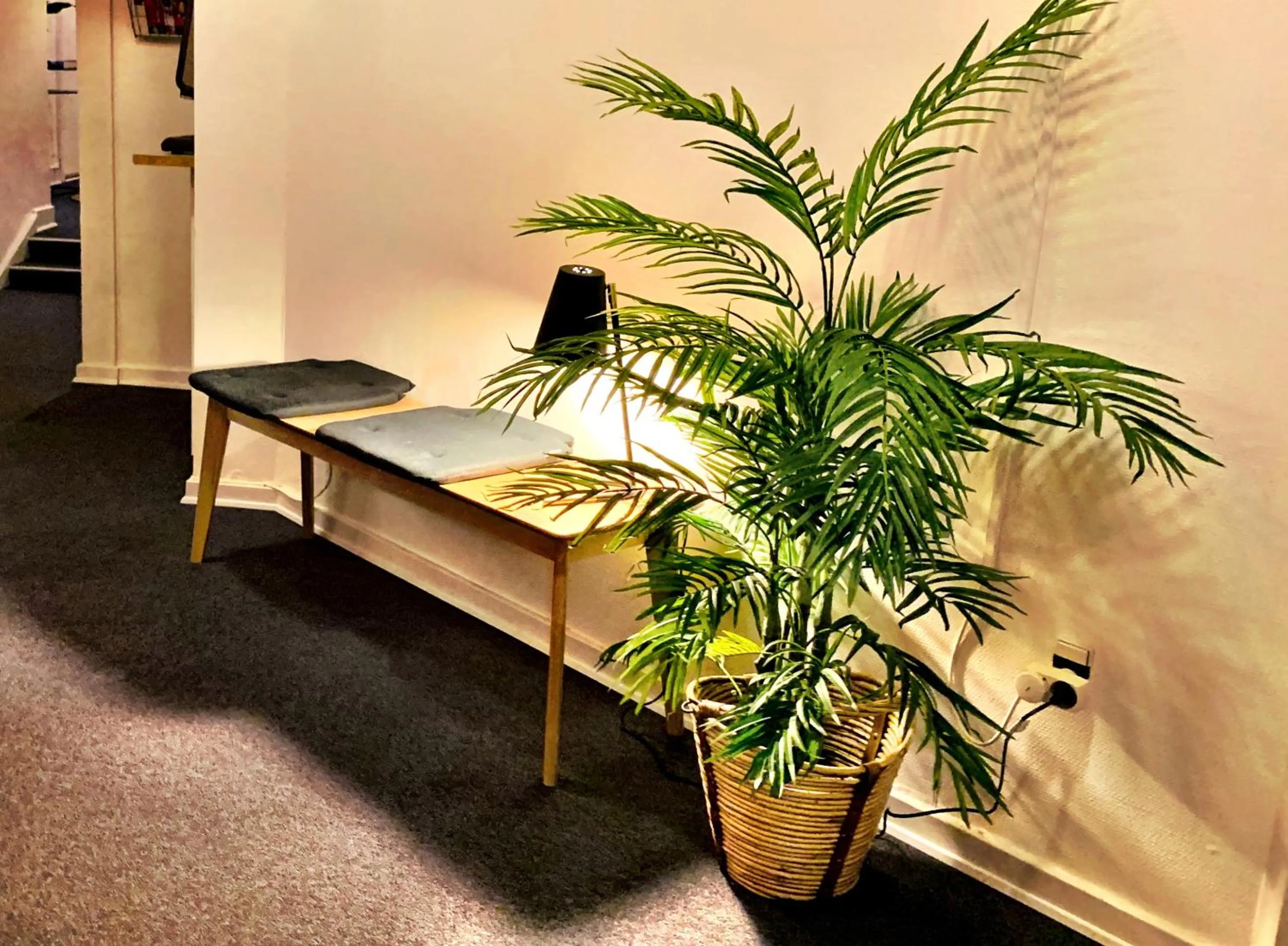 Communal lounge/ TV room in Hotel Gammel Havn