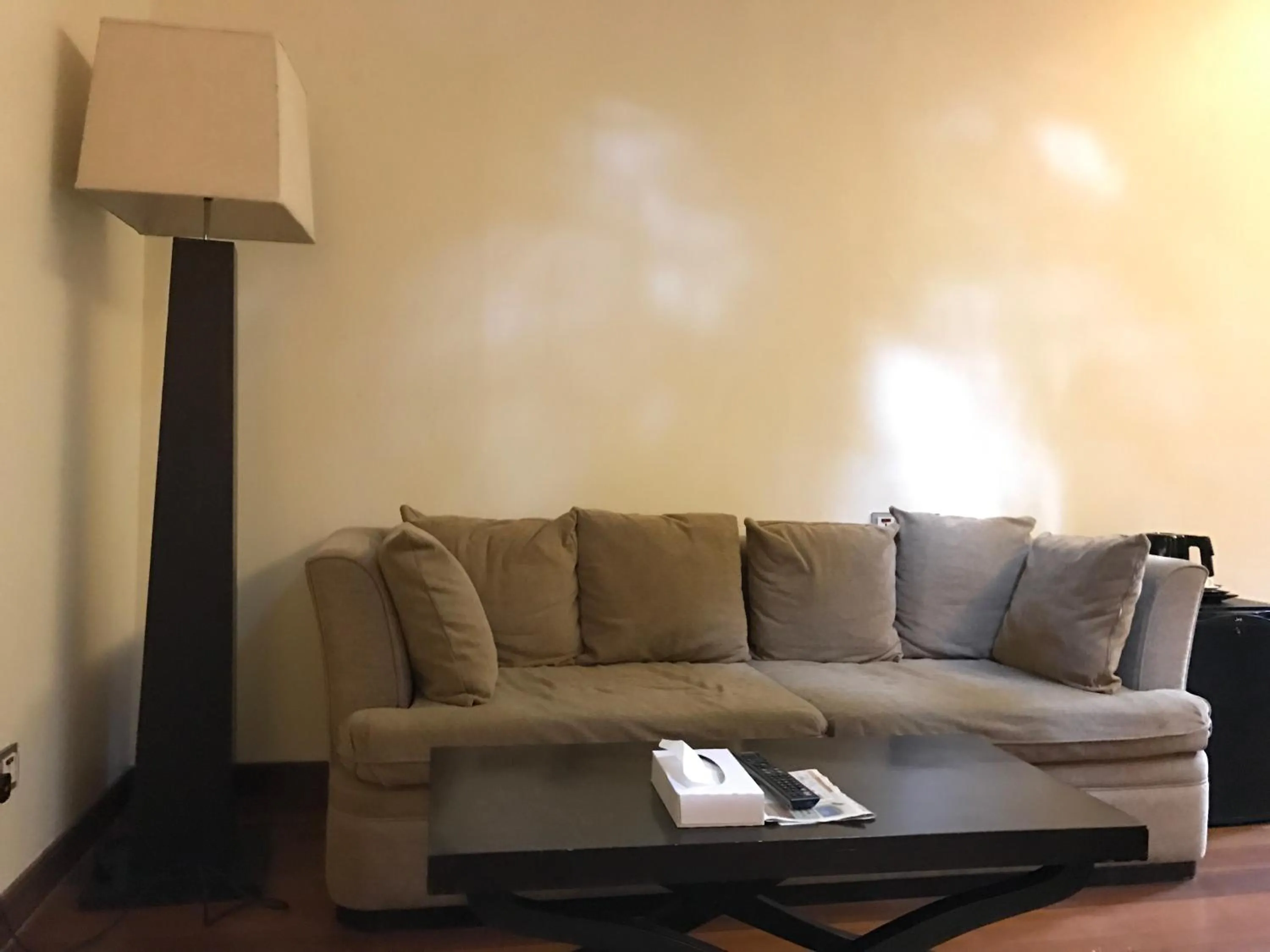 Seating area in Siloso Beach Resort - Sentosa