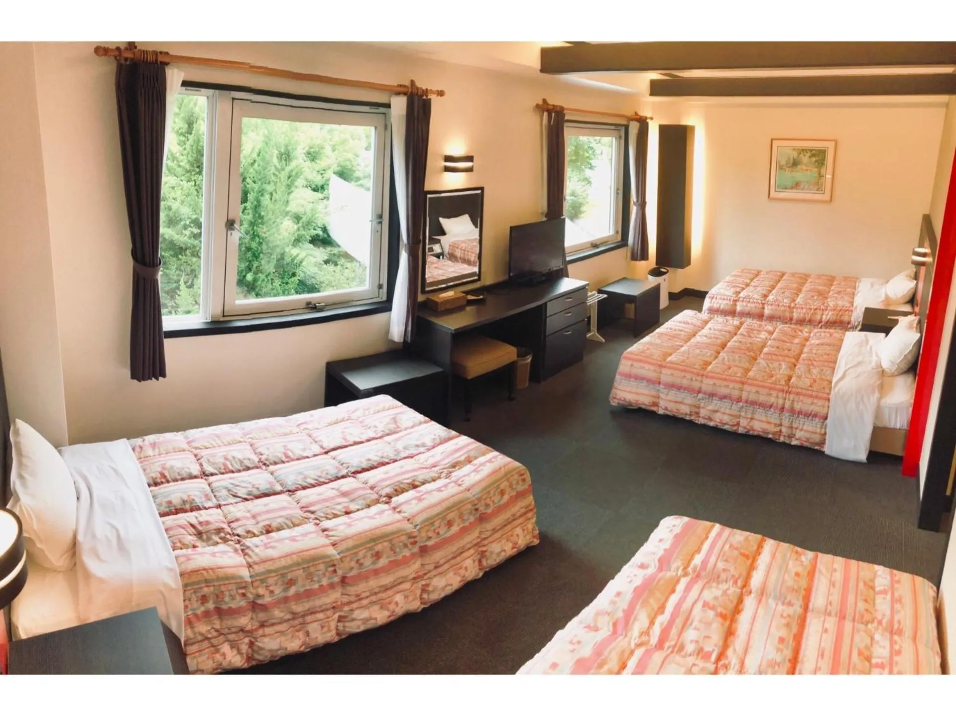 Bed in Forest Hotel Rochefort