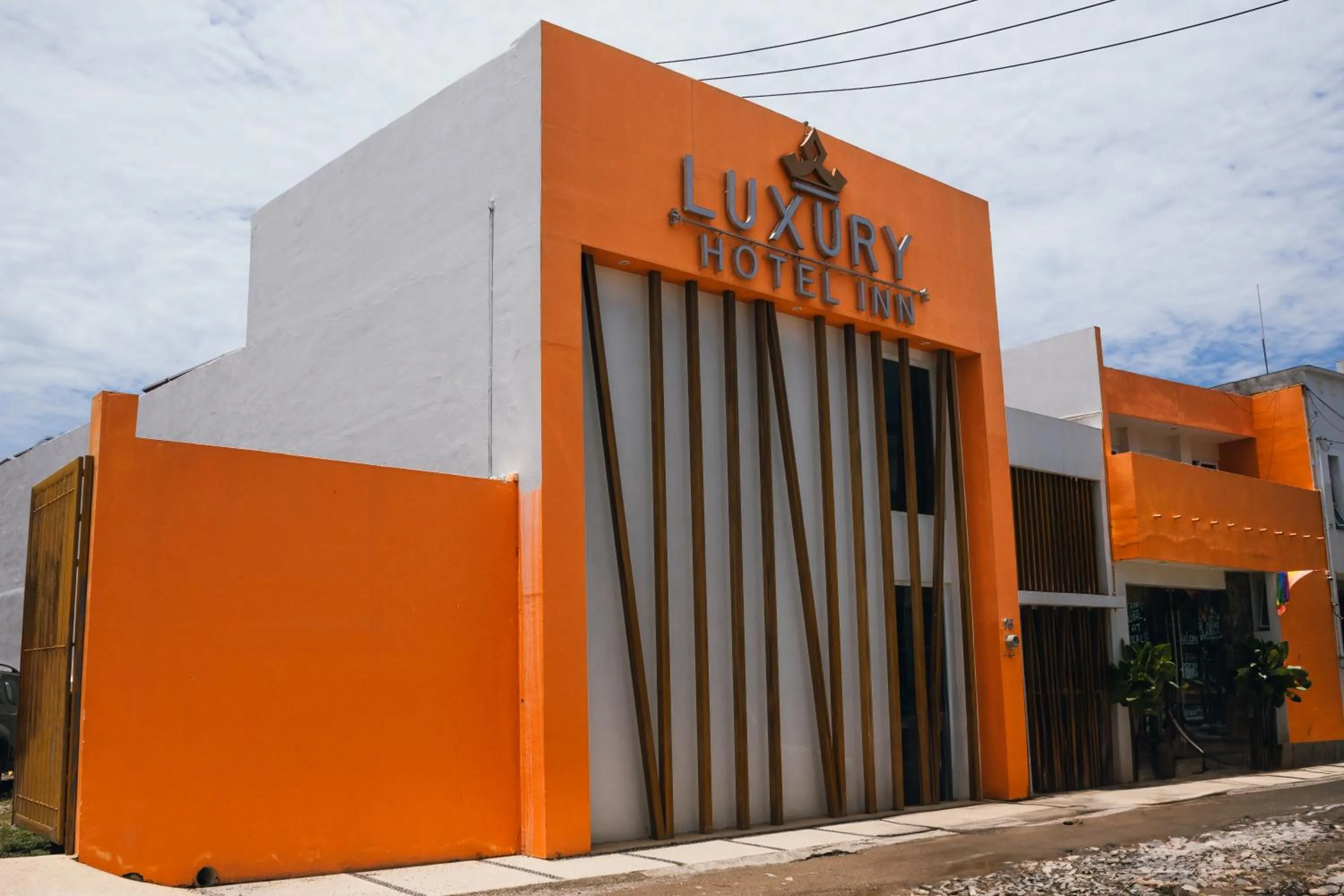 Property building in Luxury Hotel Inn