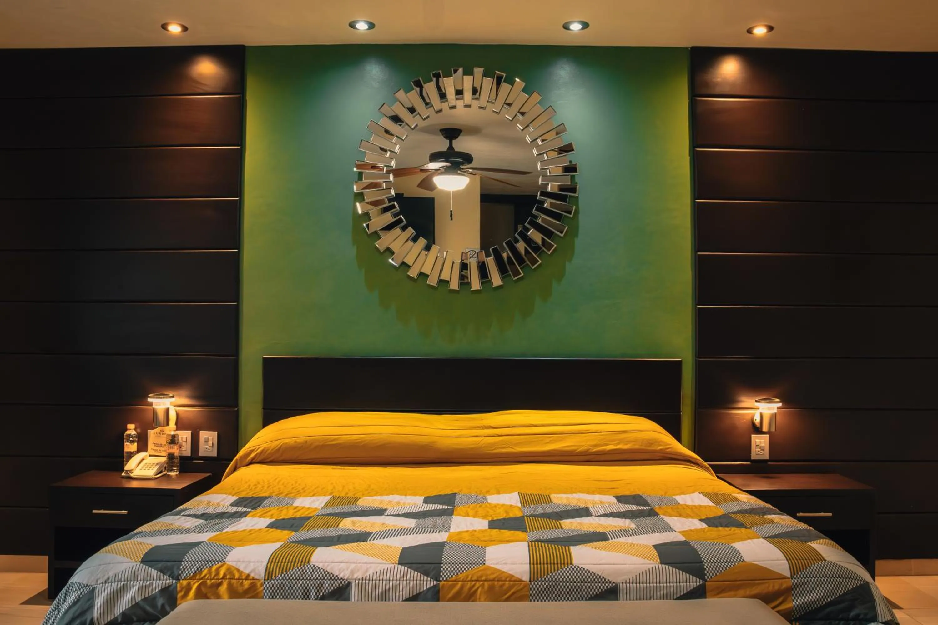 Bed in Luxury Hotel Inn