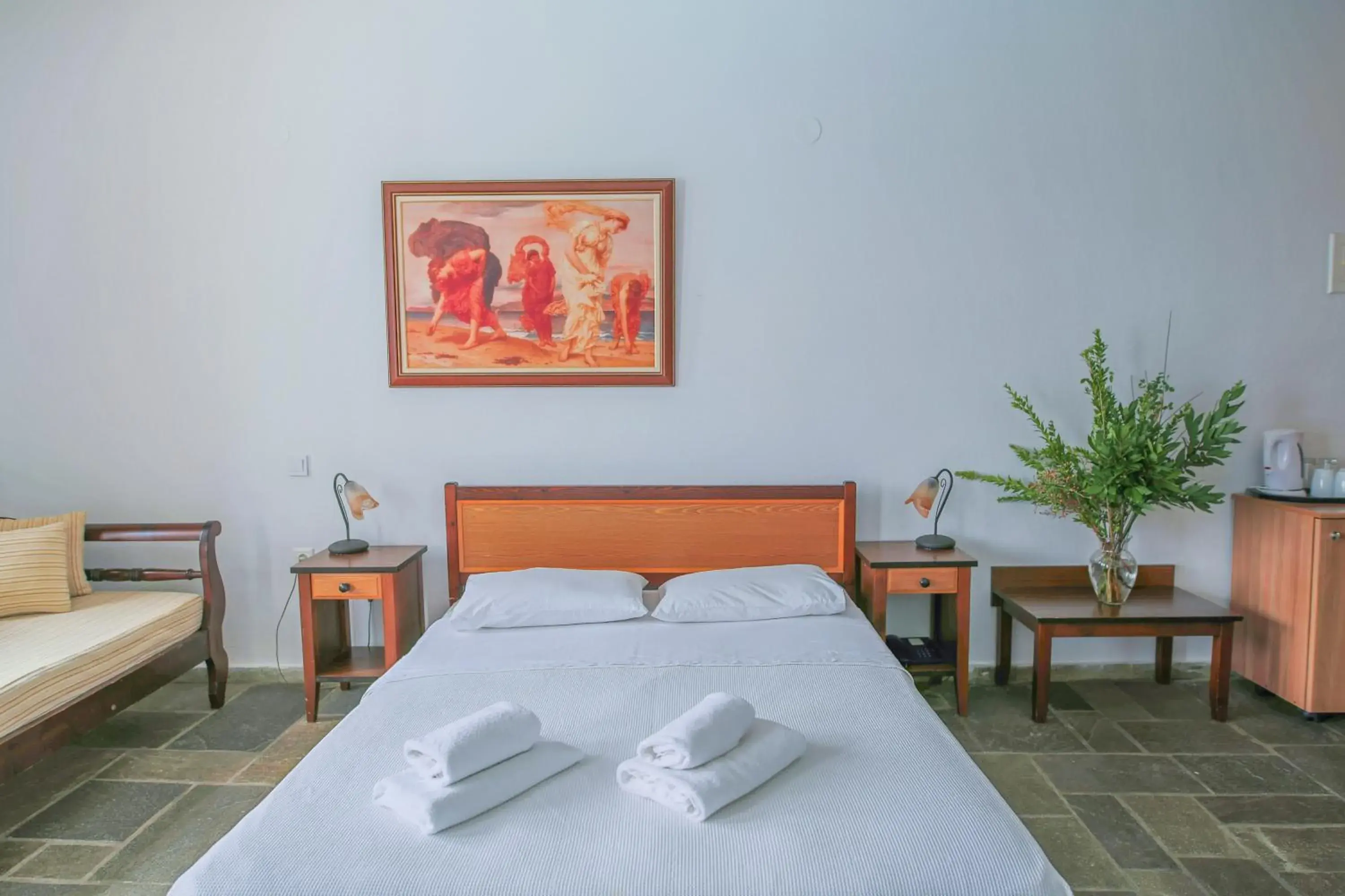 Economy Double Room with Garden View in Pilio Sea Horizon Hotel Economy Double Room with Garden View in Pilio Sea Horizon Hotel