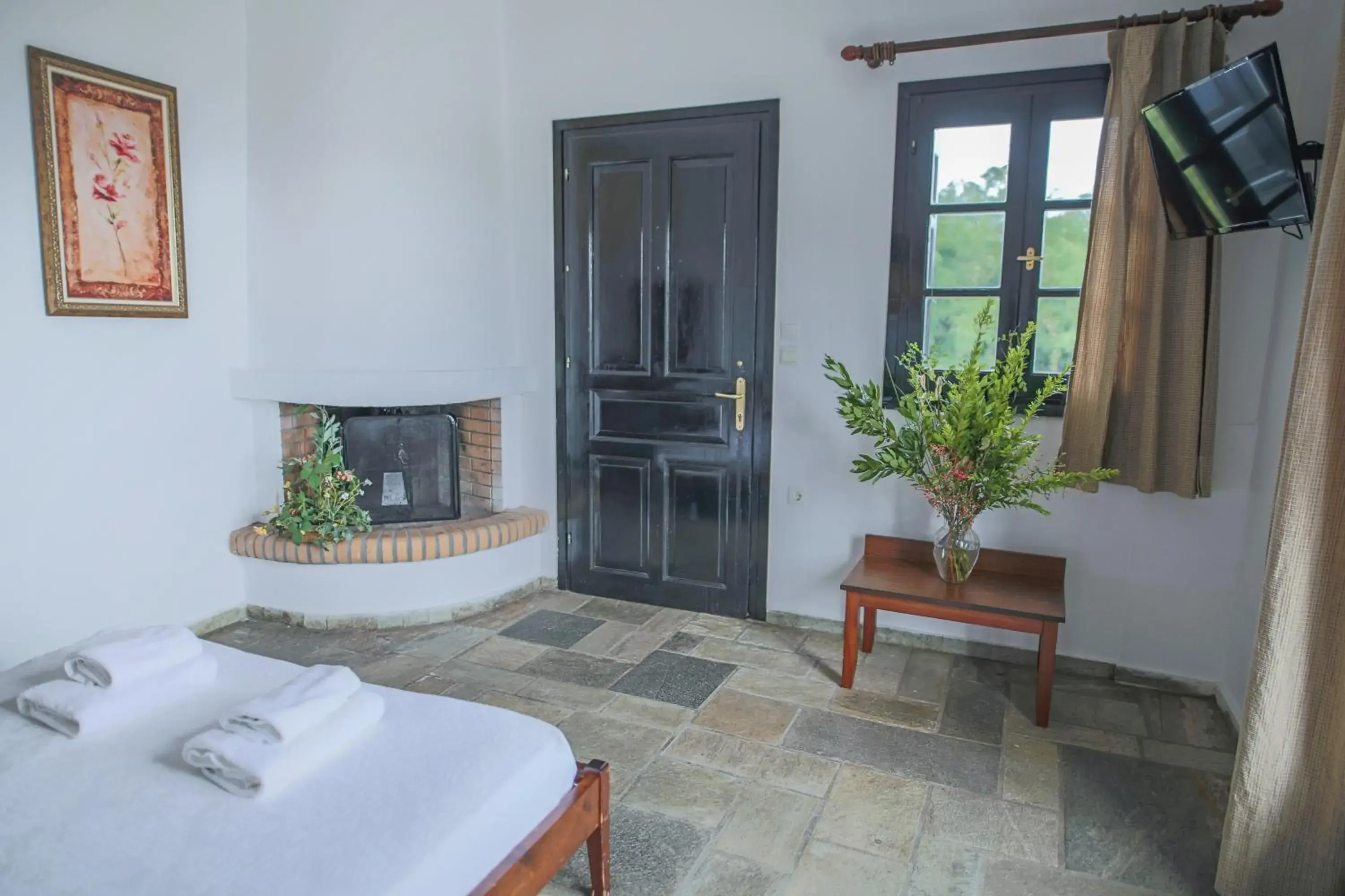 Double or Twin Room with Garden View in Pilio Sea Horizon Hotel Double or Twin Room with Garden View in Pilio Sea Horizon Hotel