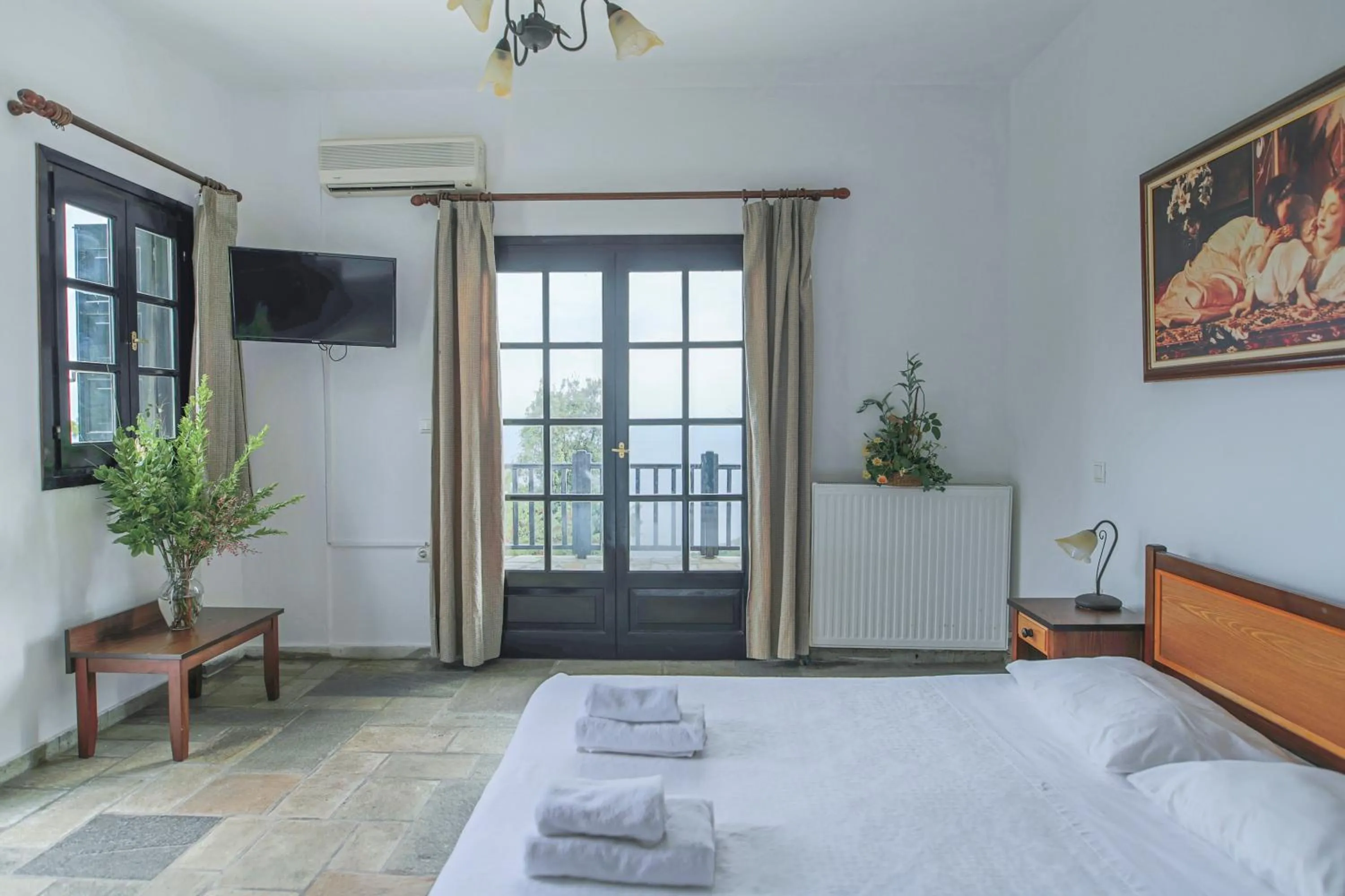 Bedroom, Bed in Pilio Sea Horizon Hotel