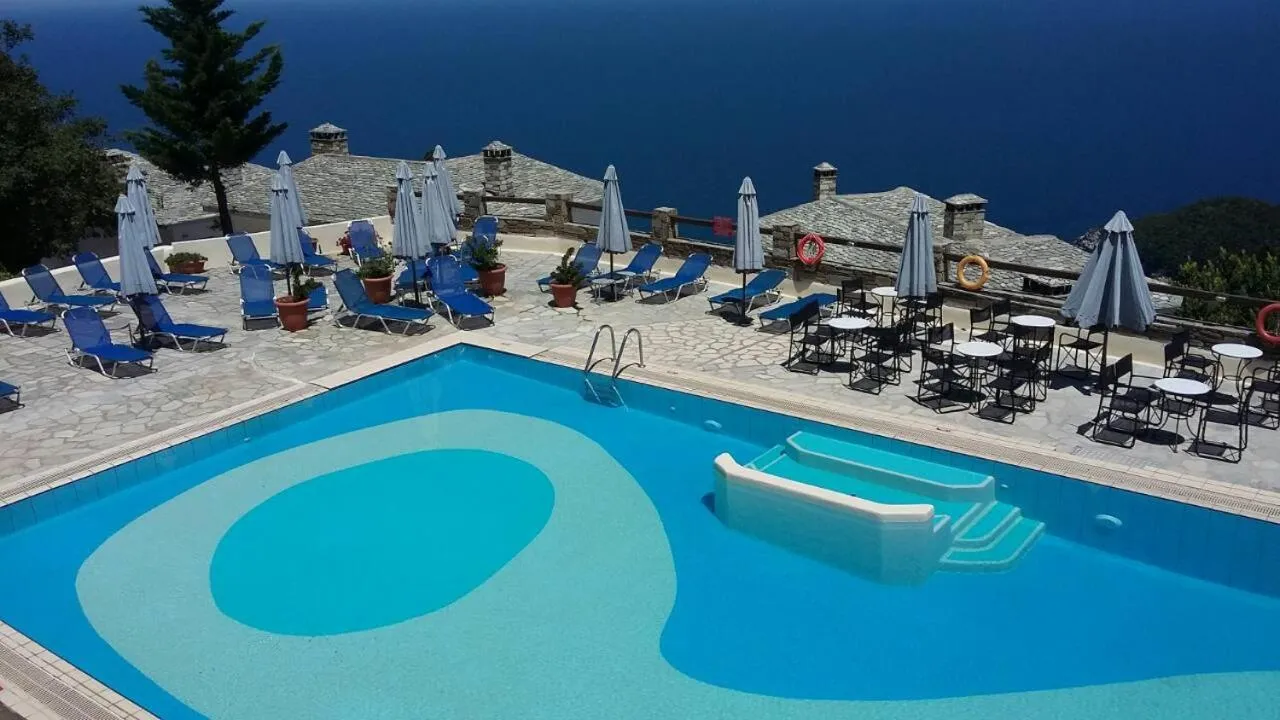Swimming pool in Pilio Sea Horizon Hotel