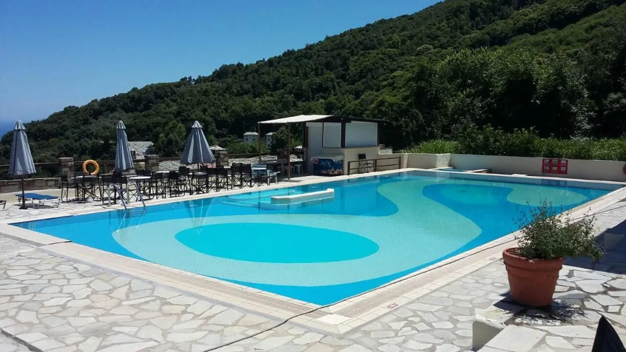 Swimming pool in Pilio Sea Horizon Hotel