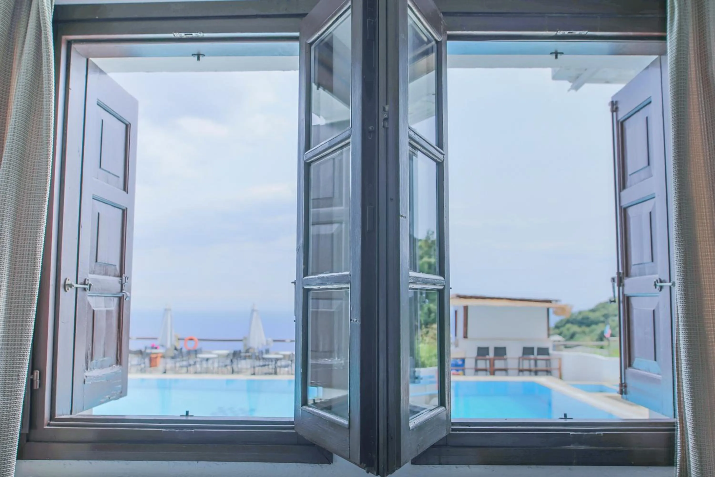 Pool view in Pilio Sea Horizon Hotel