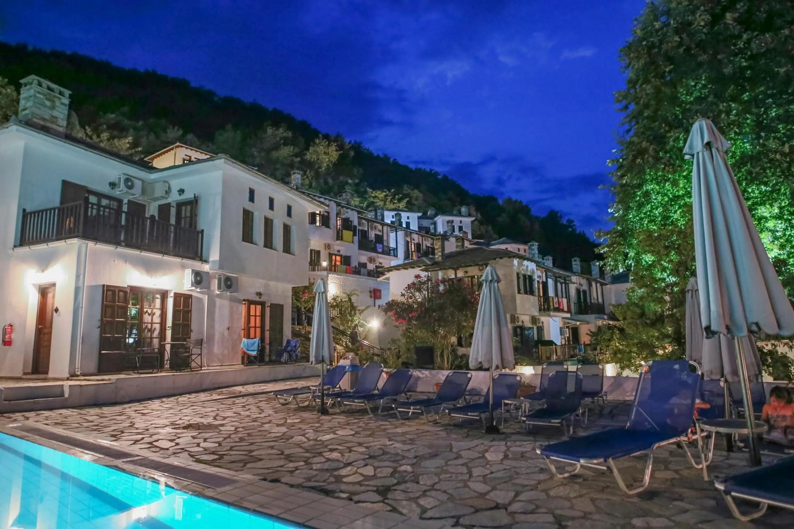 Night in Pilio Sea Horizon Hotel