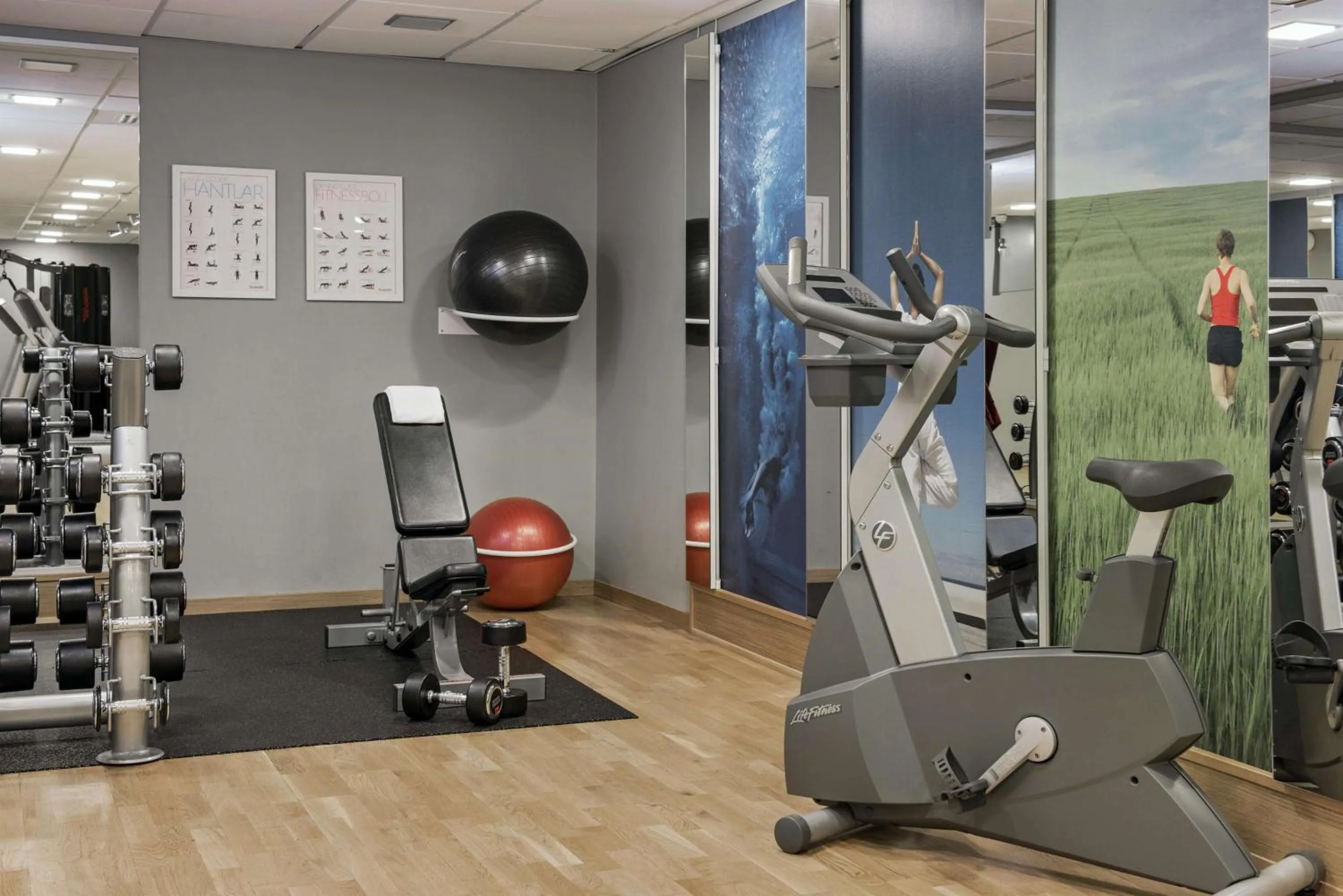 Fitness centre/facilities in Scandic Norrköping Nord