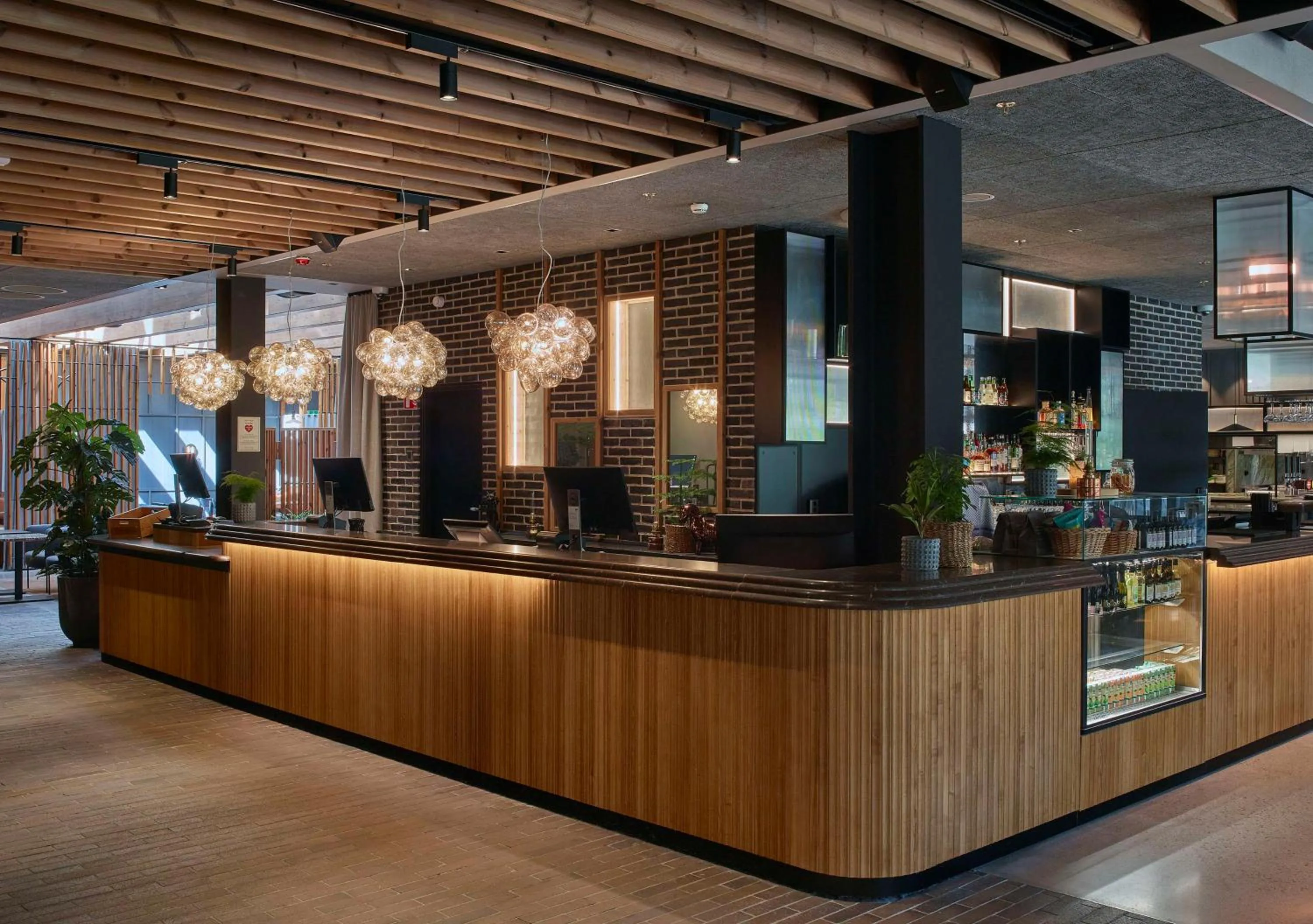Lobby or reception in Scandic Strömmen