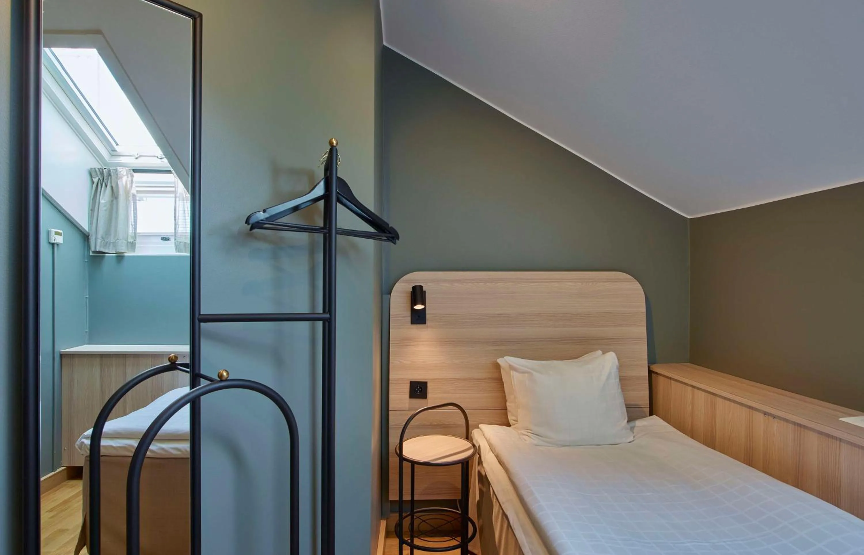 Bedroom, Bed in Scandic Strömmen