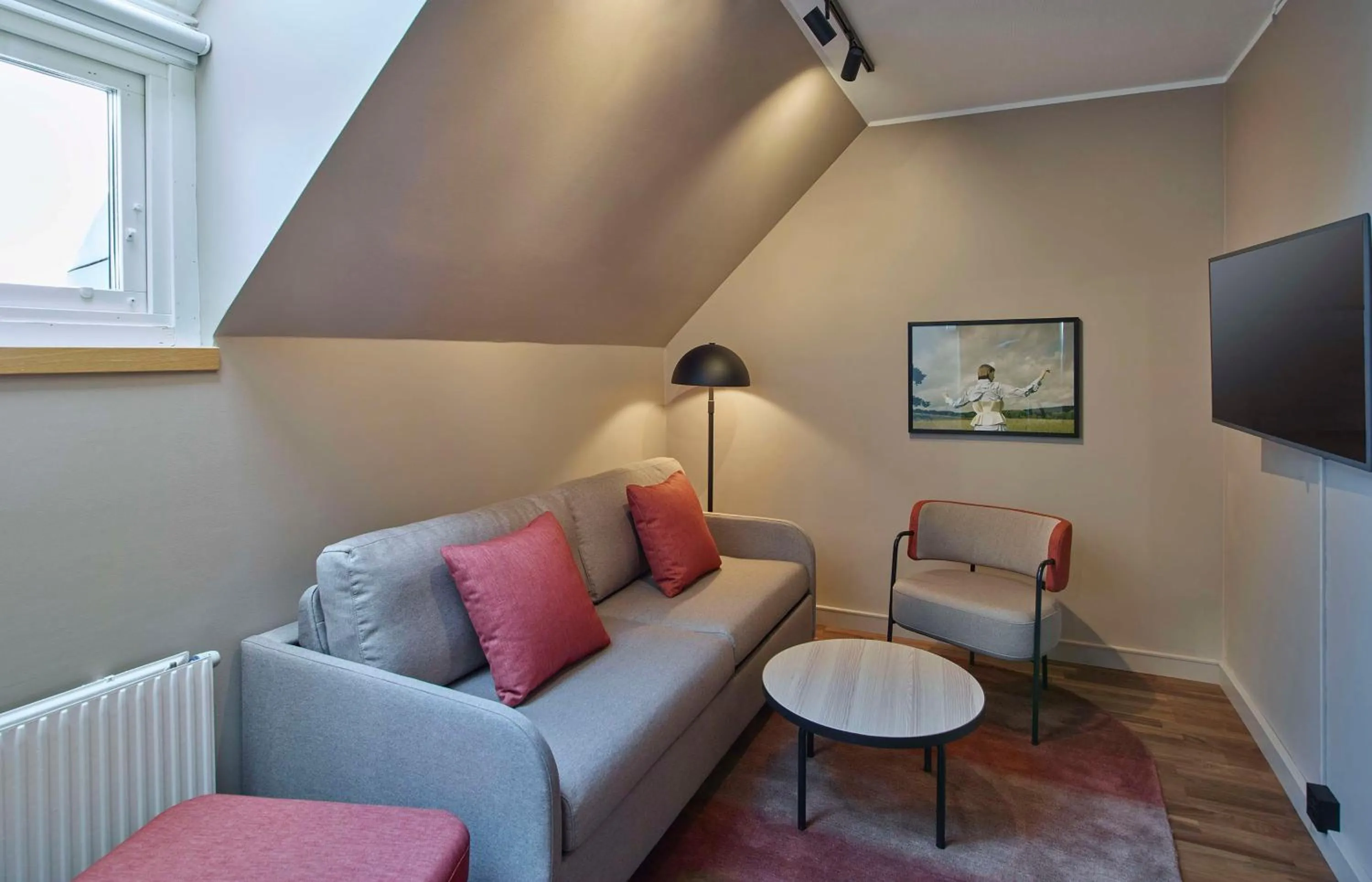 Bedroom in Scandic Strömmen