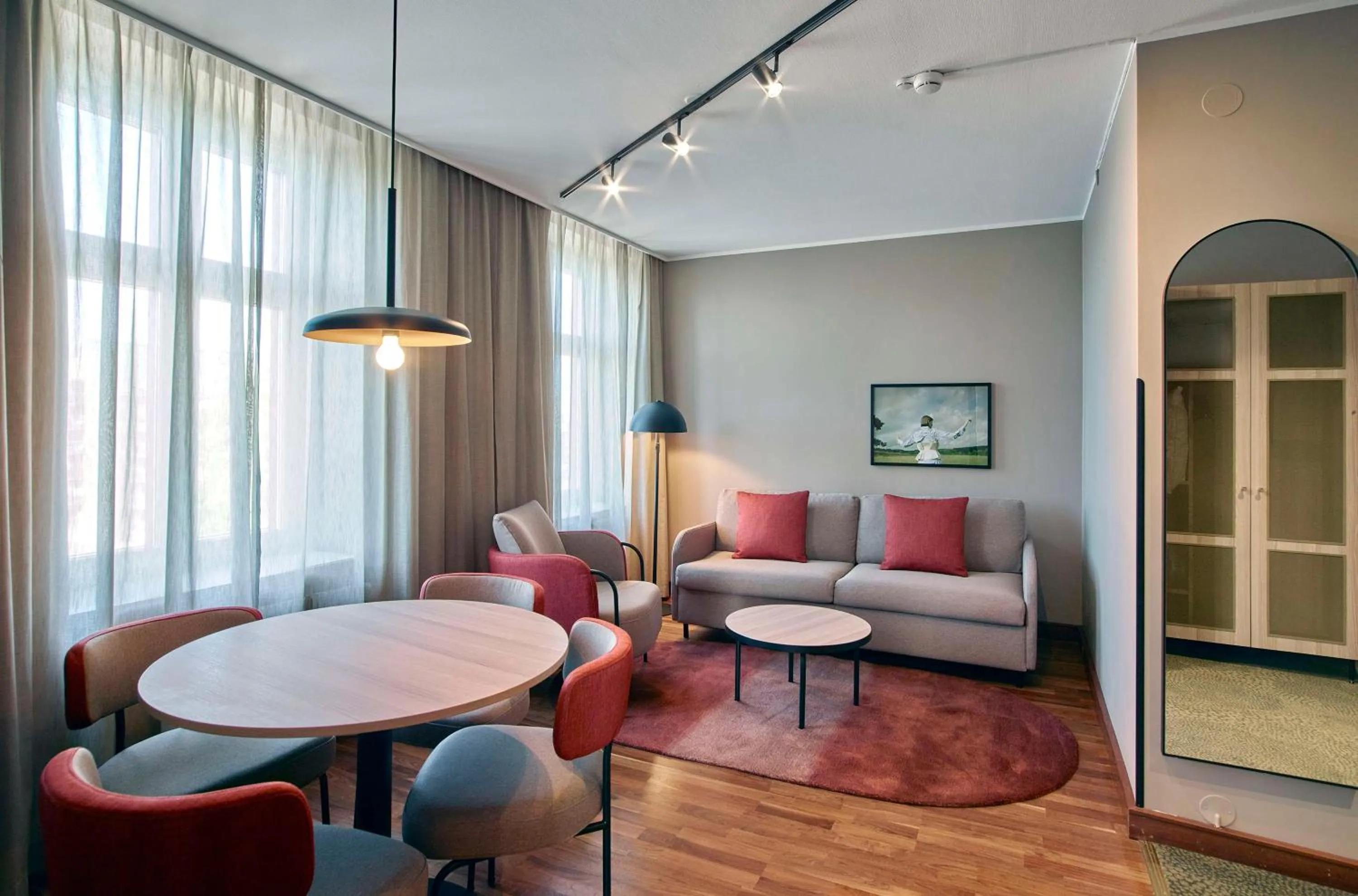 Bedroom in Scandic Strömmen