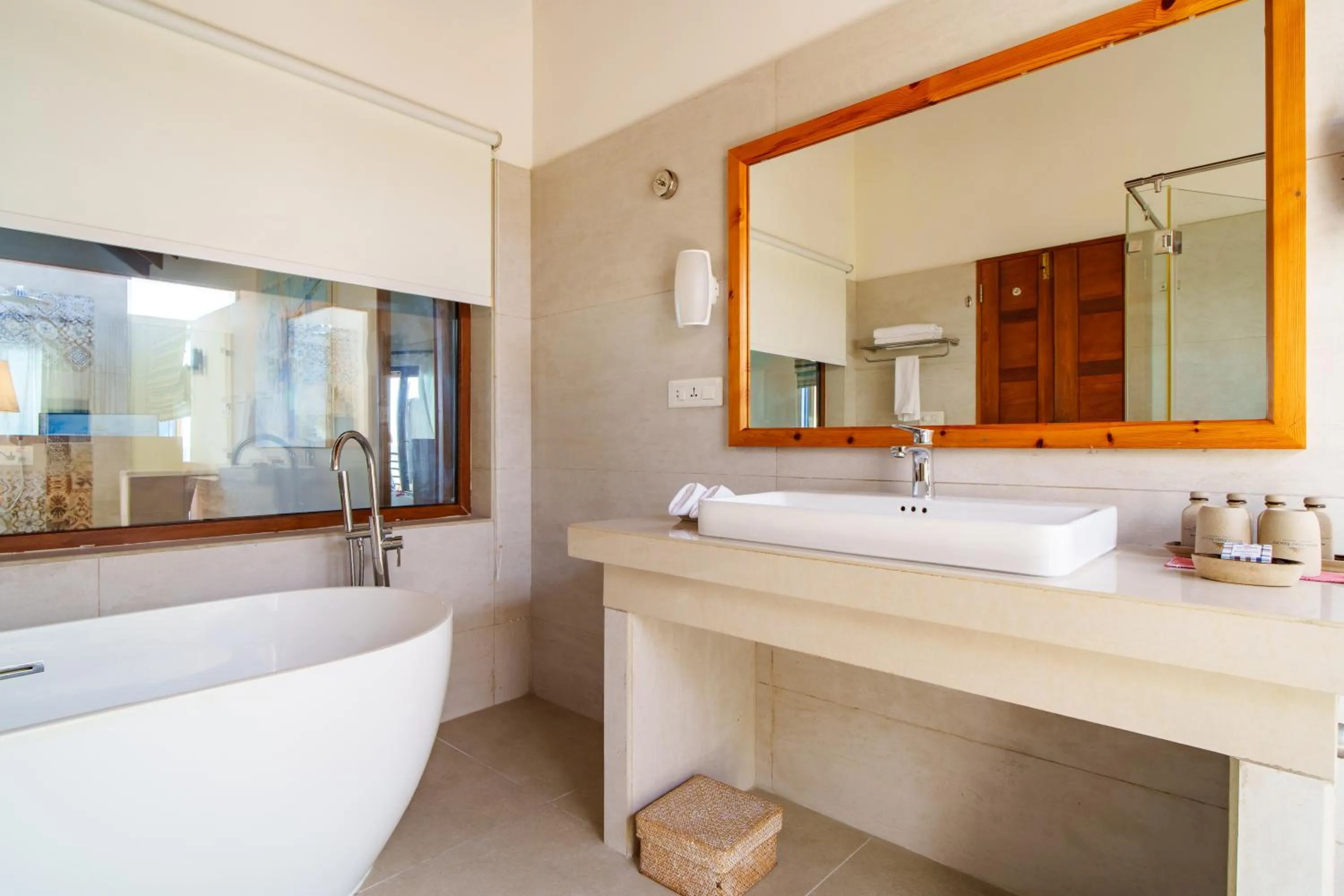 Bathroom in Reethi Faru Resort