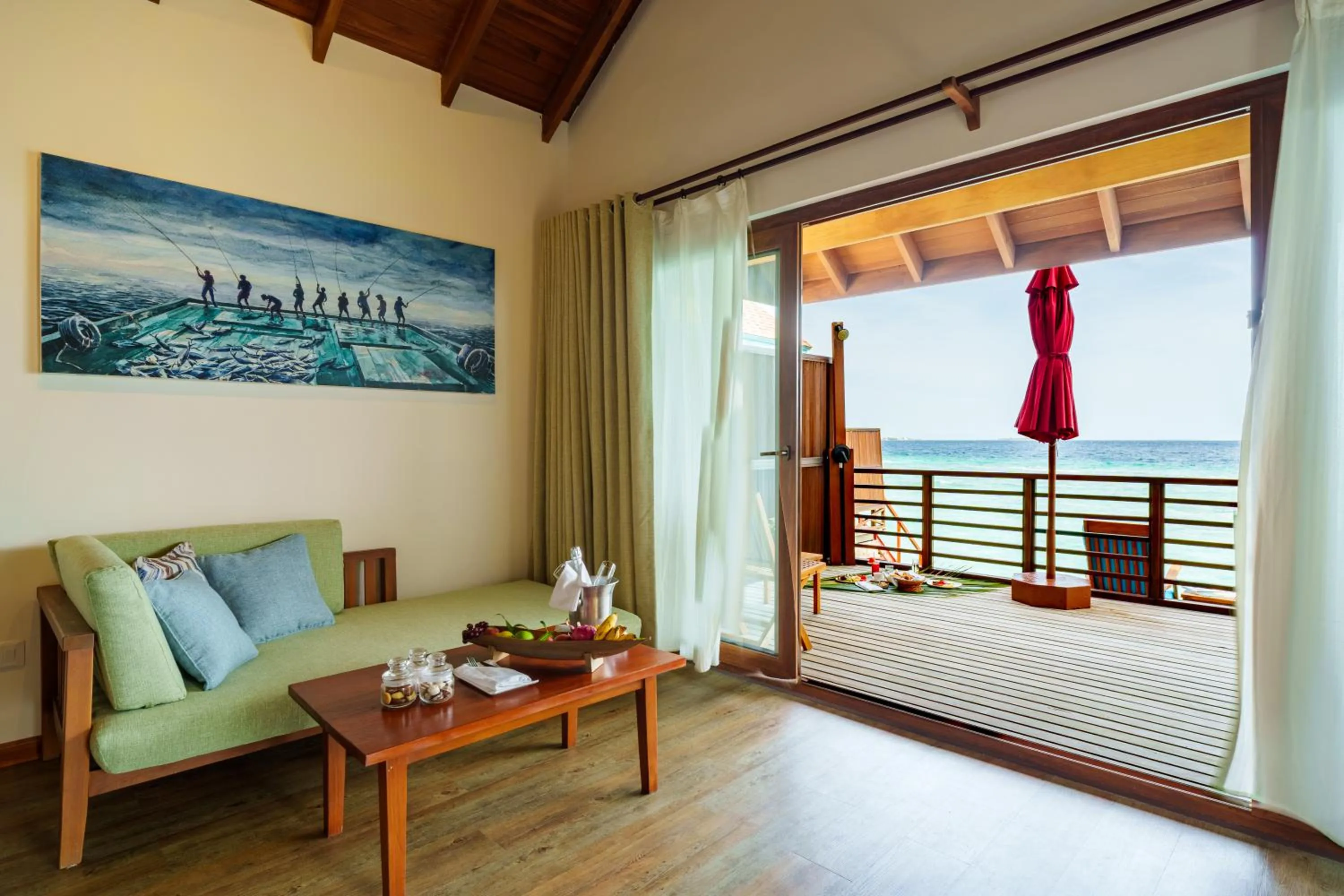 Sea view in Reethi Faru Resort