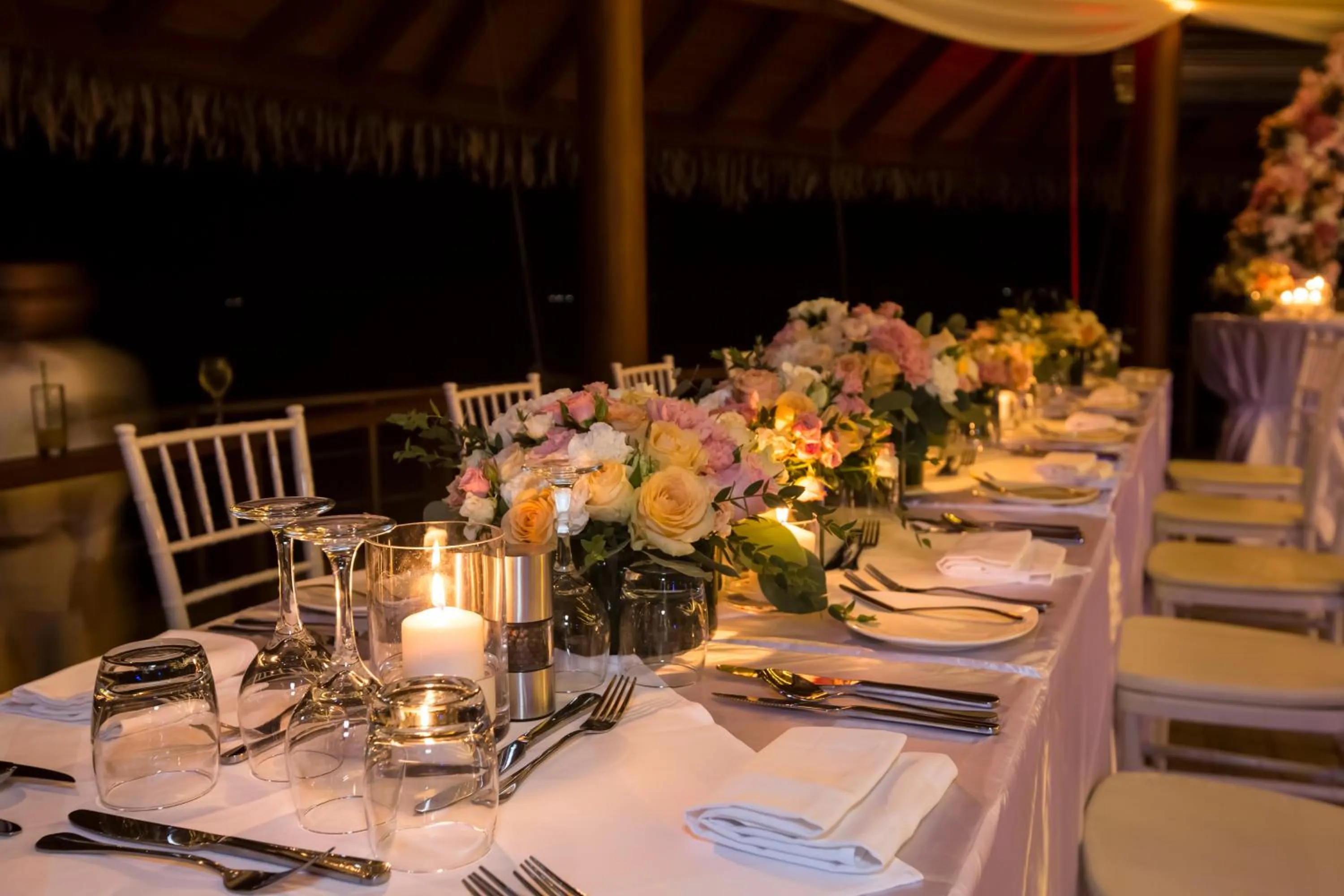 wedding in Reethi Faru Resort