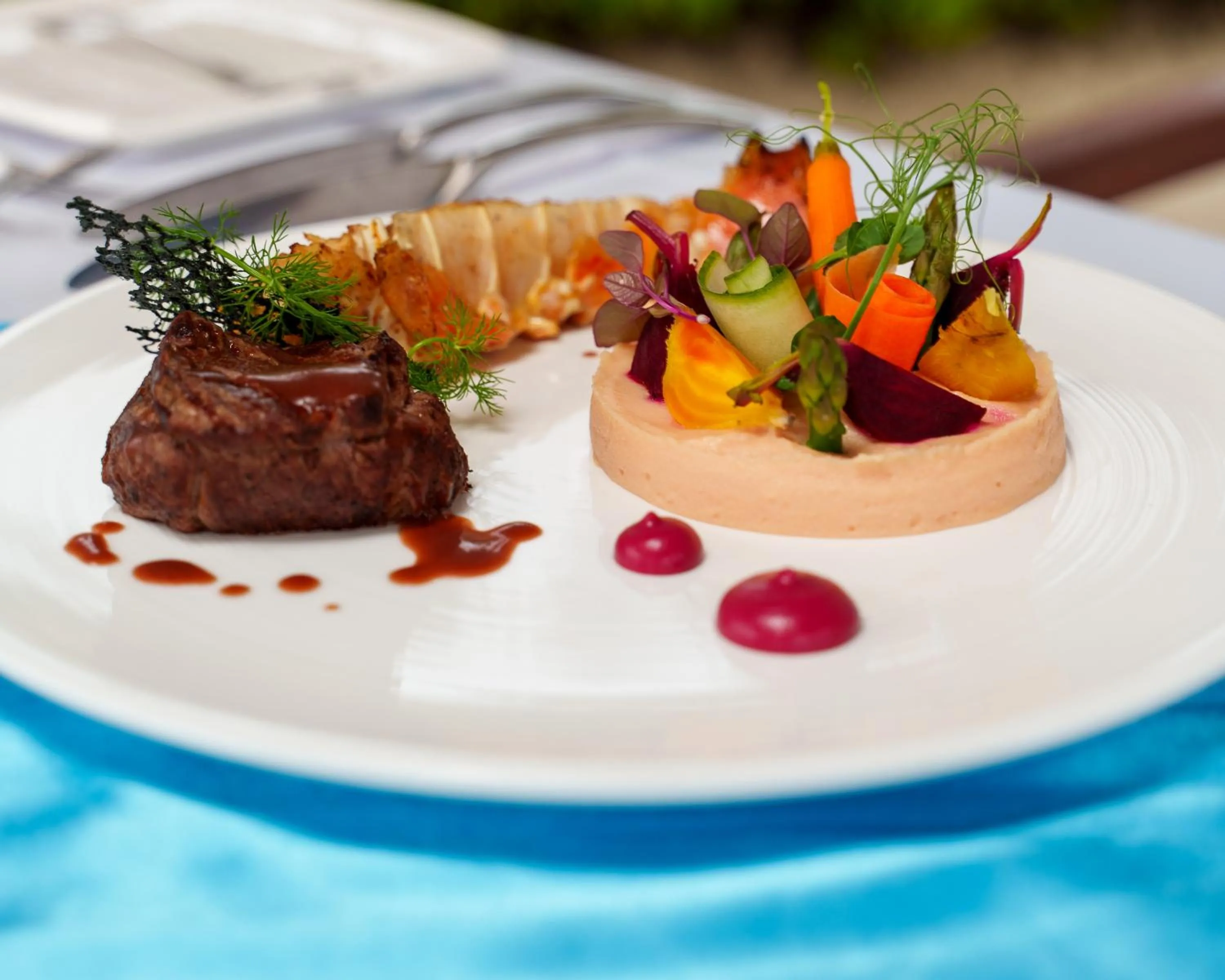 Food in Reethi Faru Resort