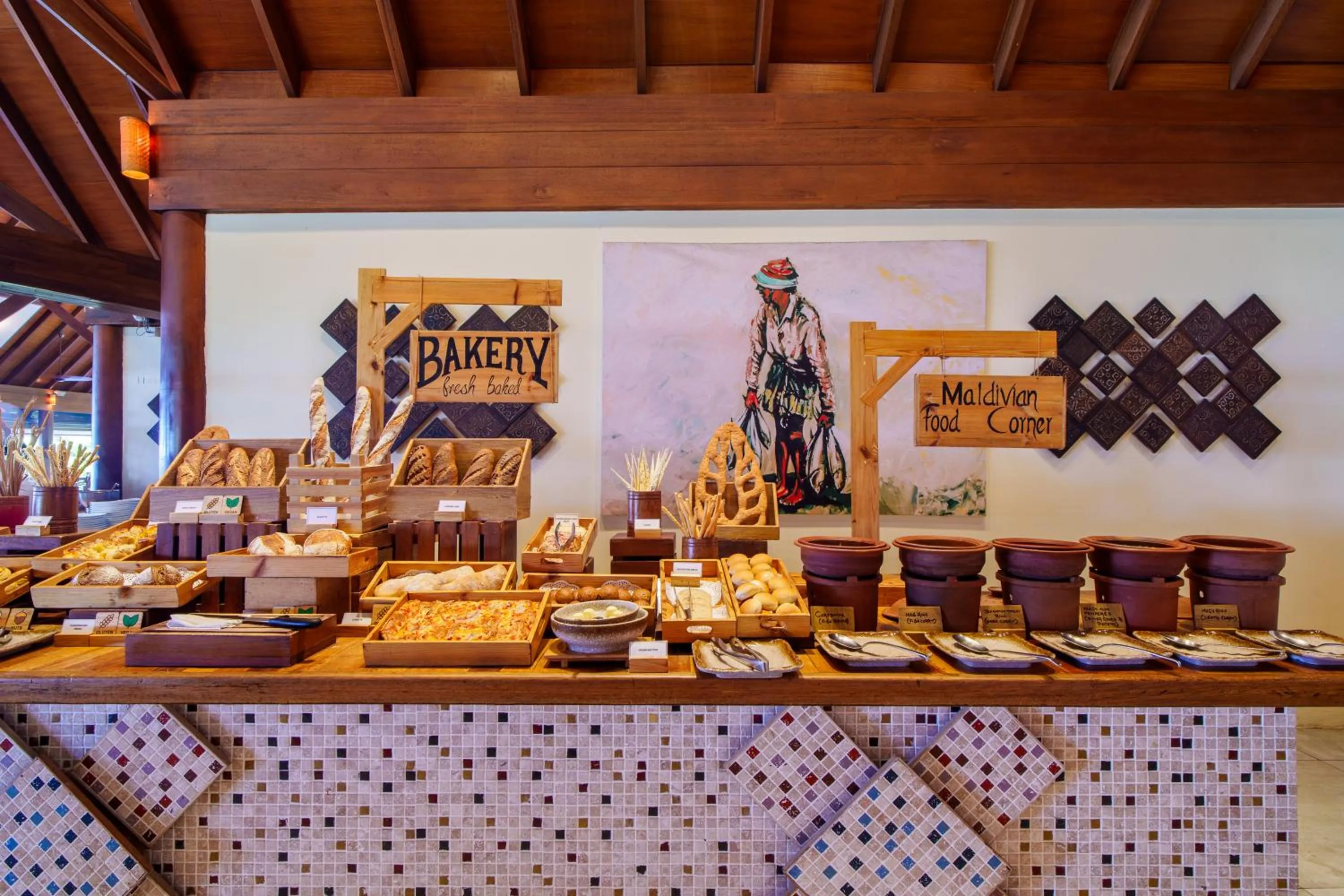 Food in Reethi Faru Resort