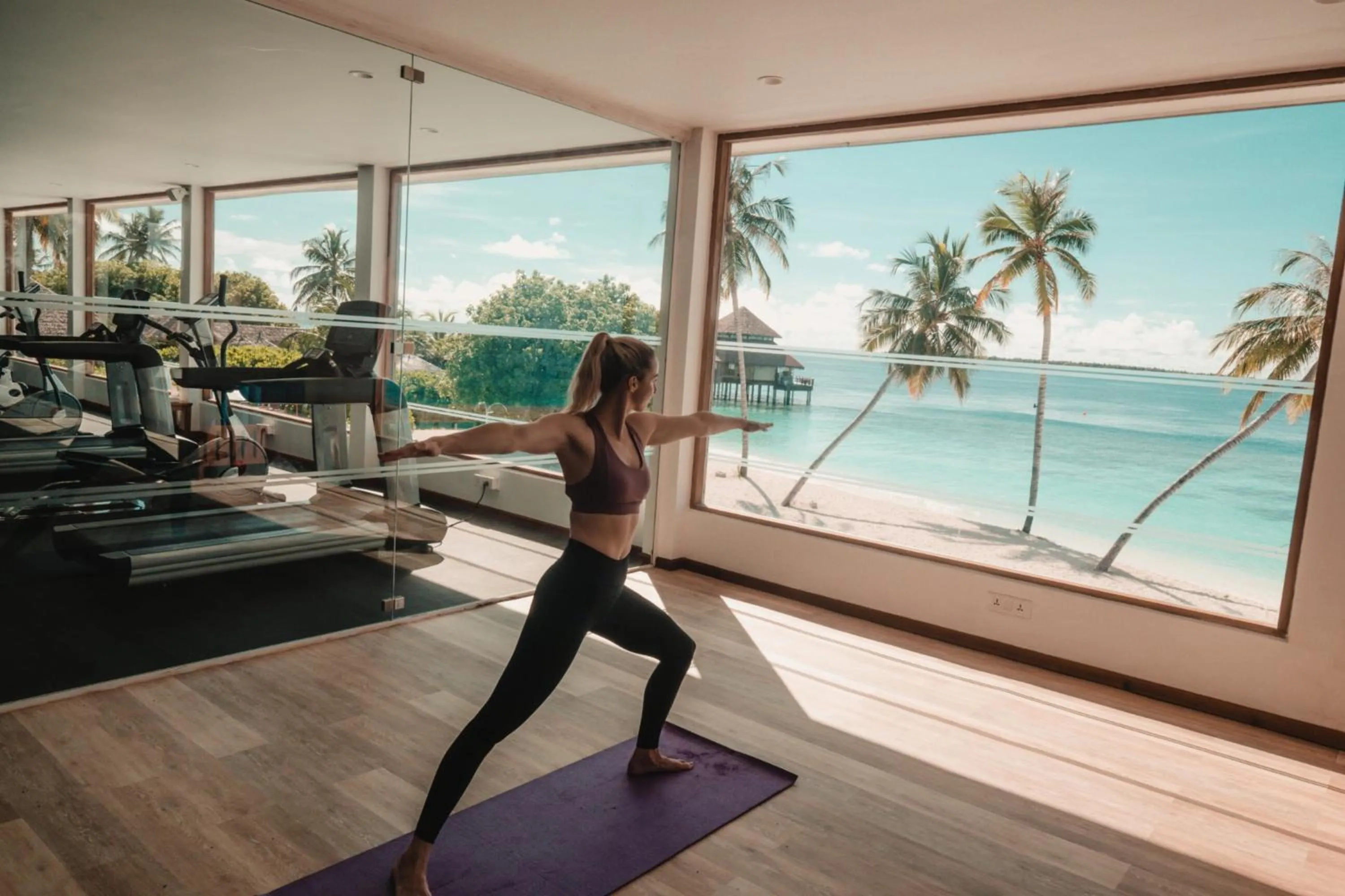 Fitness centre/facilities in Reethi Faru Resort - Stay 5 Nights or more Between Aug to Oct 2025 & Enjoy a Free Sunset Cruise