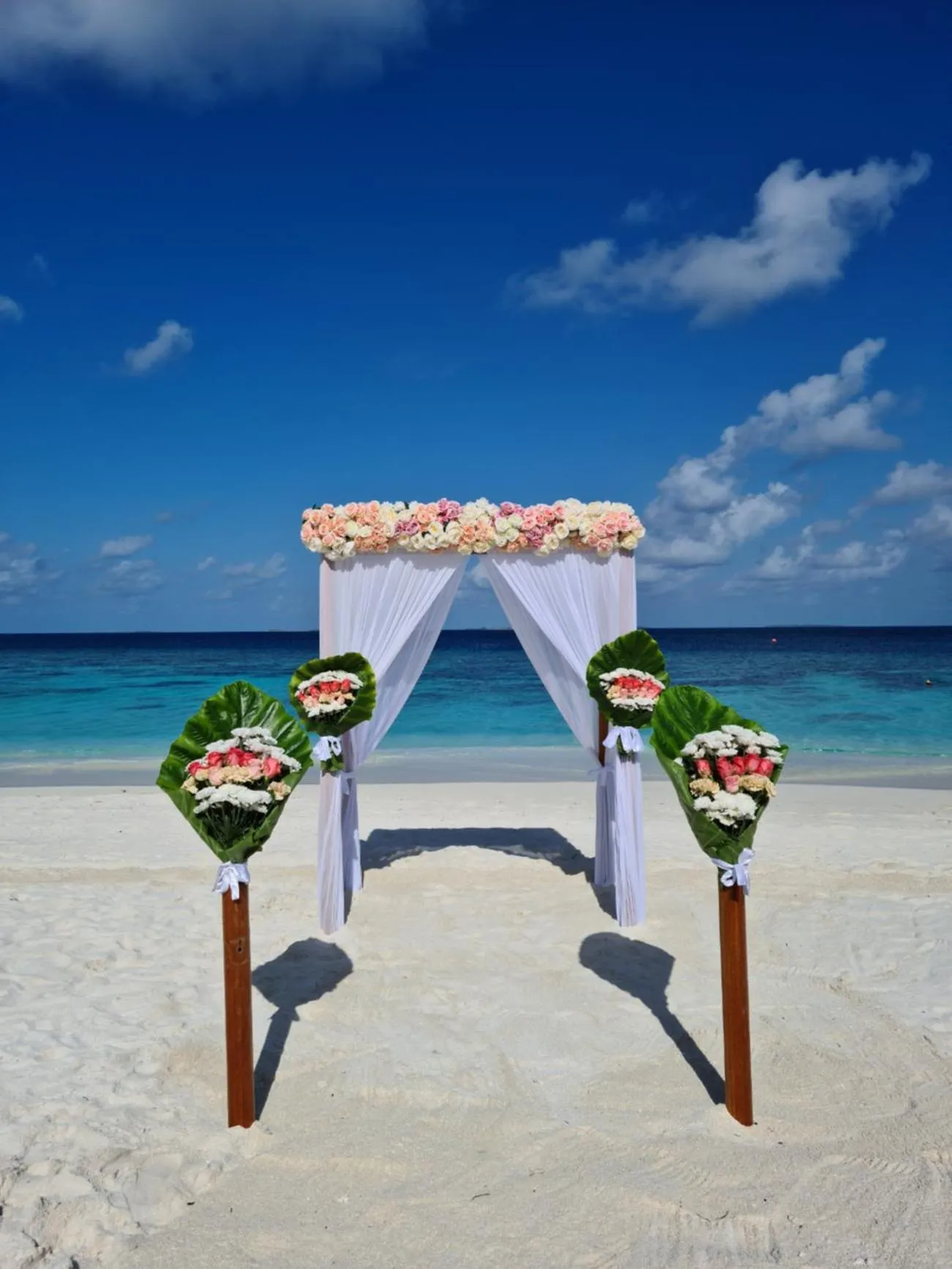 wedding in Reethi Faru Resort
