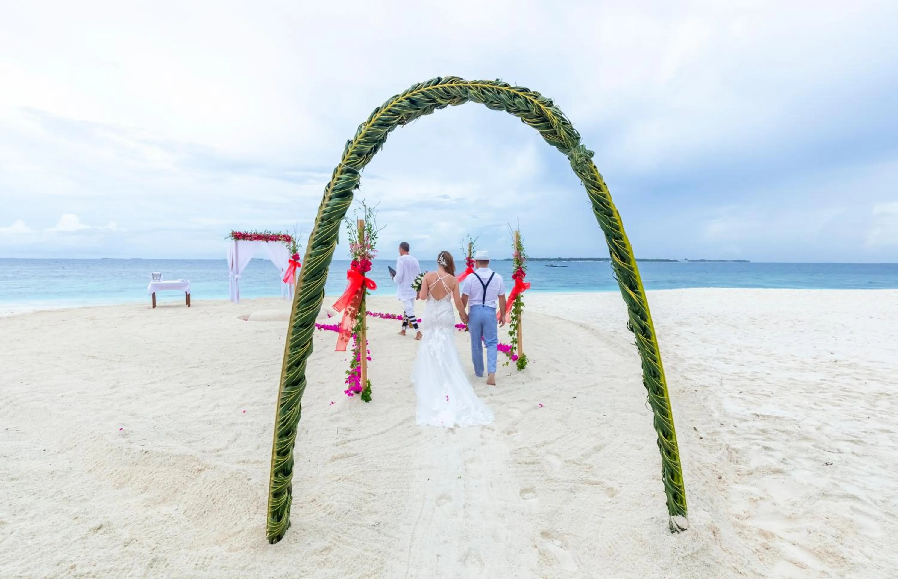 wedding in Reethi Faru Resort