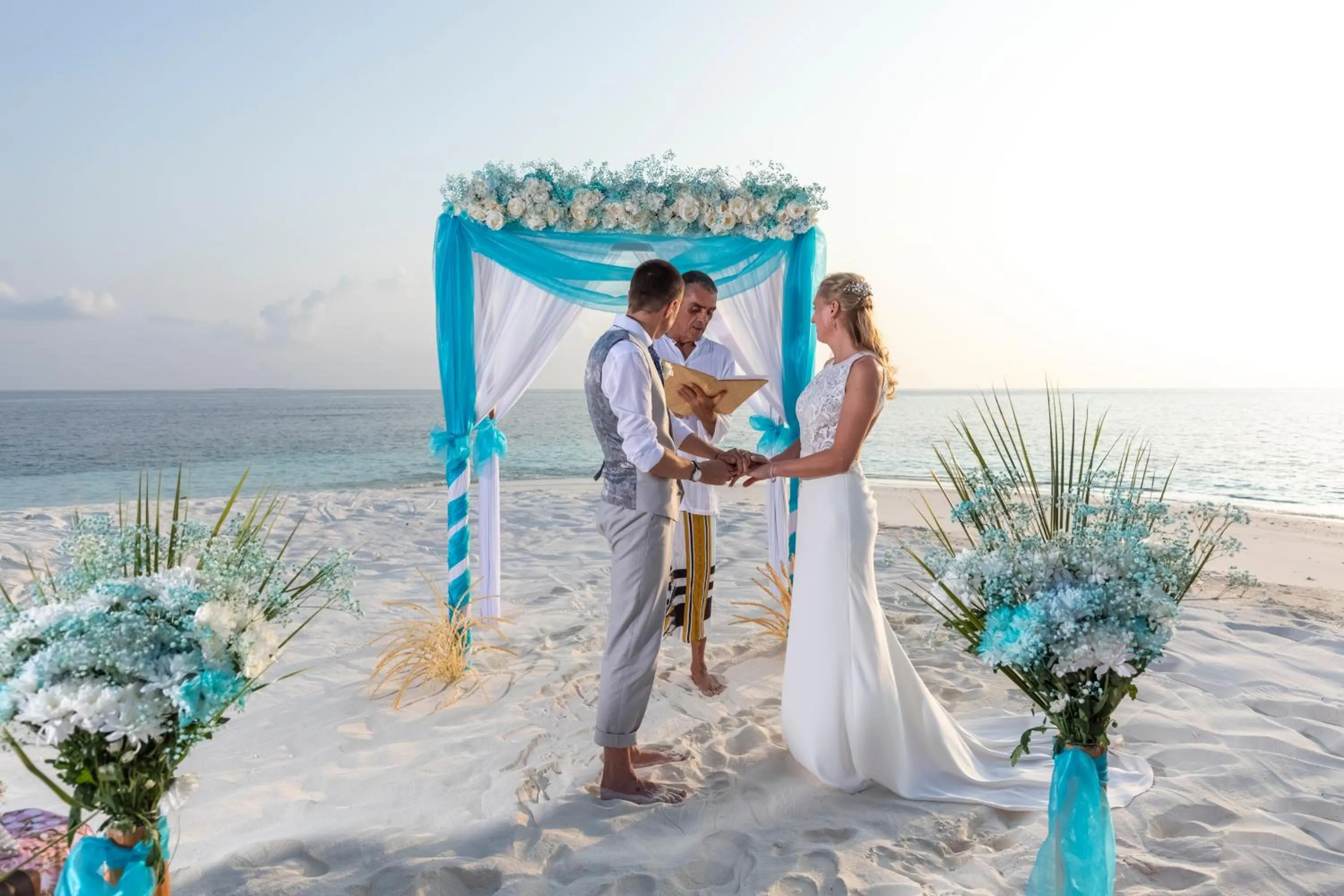 wedding in Reethi Faru Resort