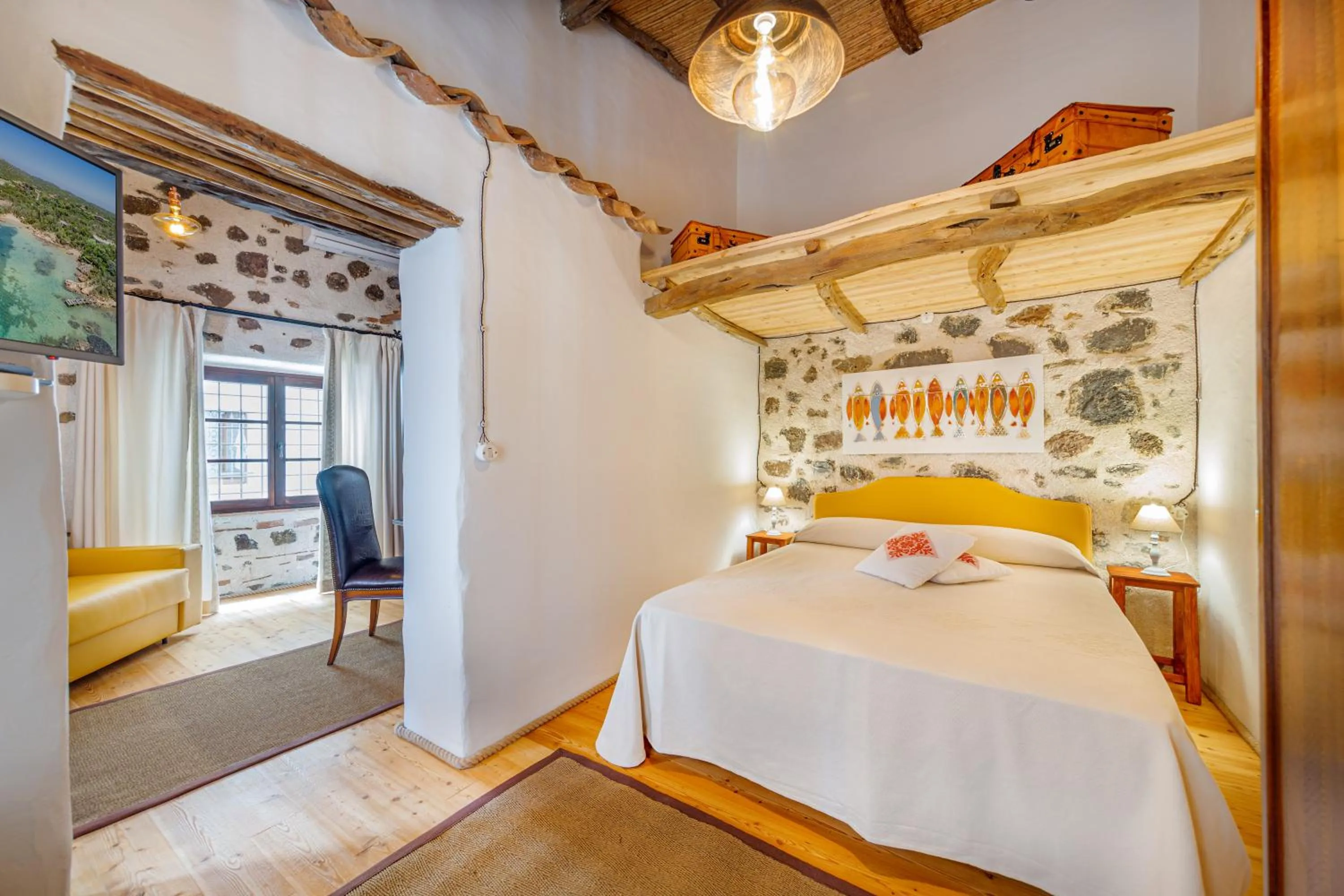 Bed in Albergo Diffuso Mannois