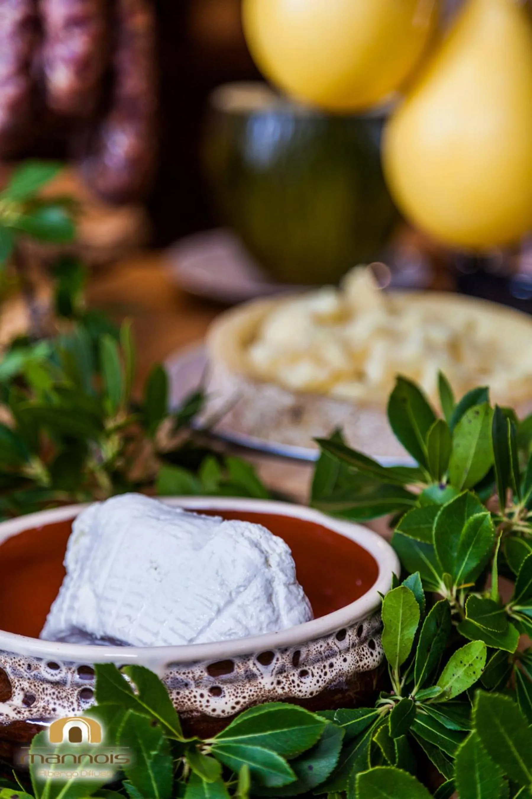Buffet breakfast in Albergo Diffuso Mannois