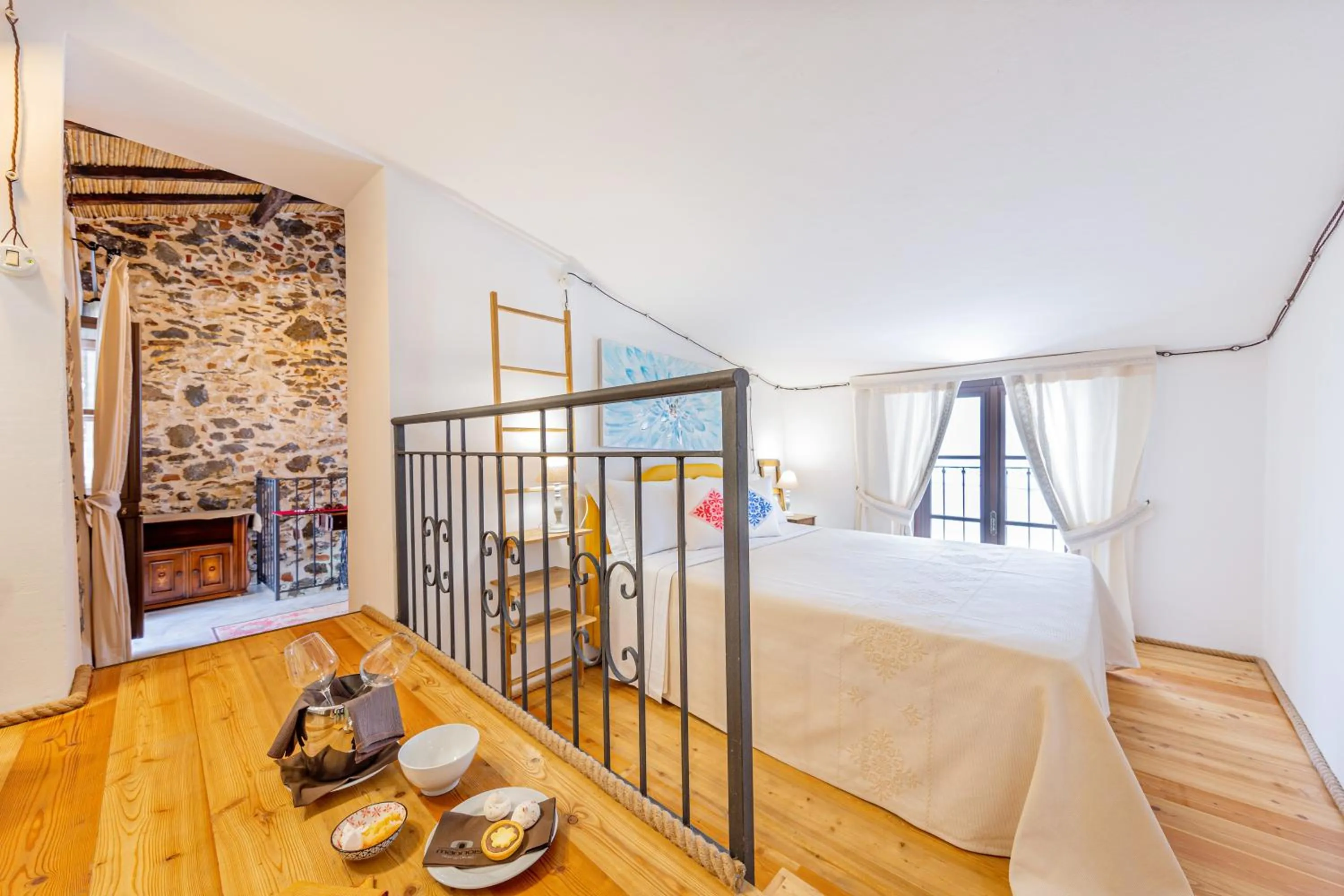 Bed in Albergo Diffuso Mannois