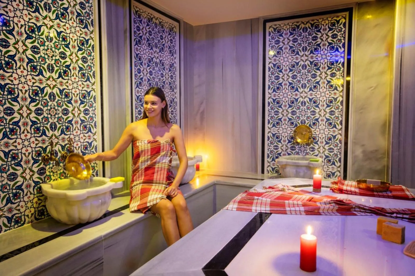 Sauna in Endican Beyazit Hotel