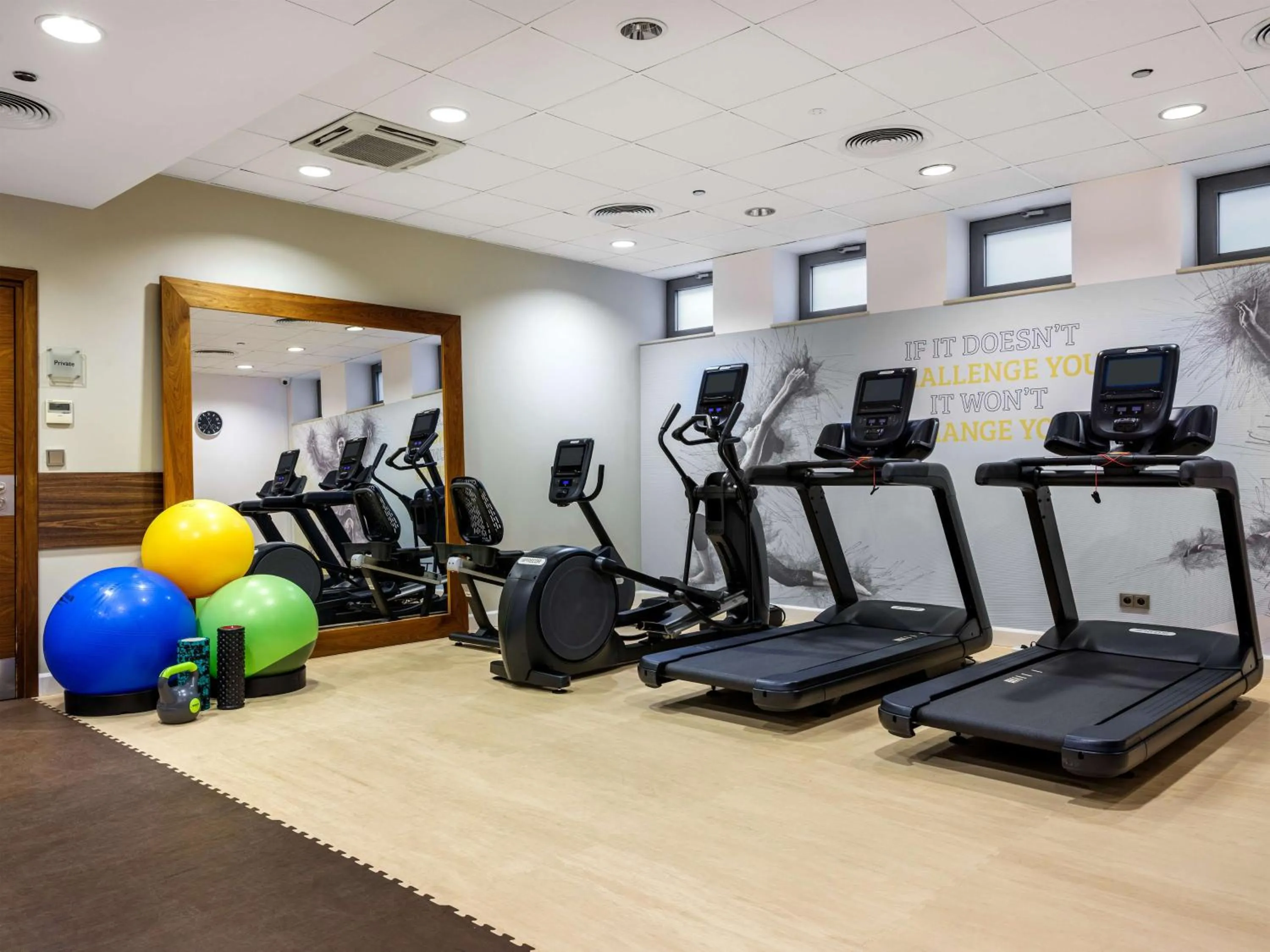 Fitness centre/facilities in Hilton Garden Inn Krakow